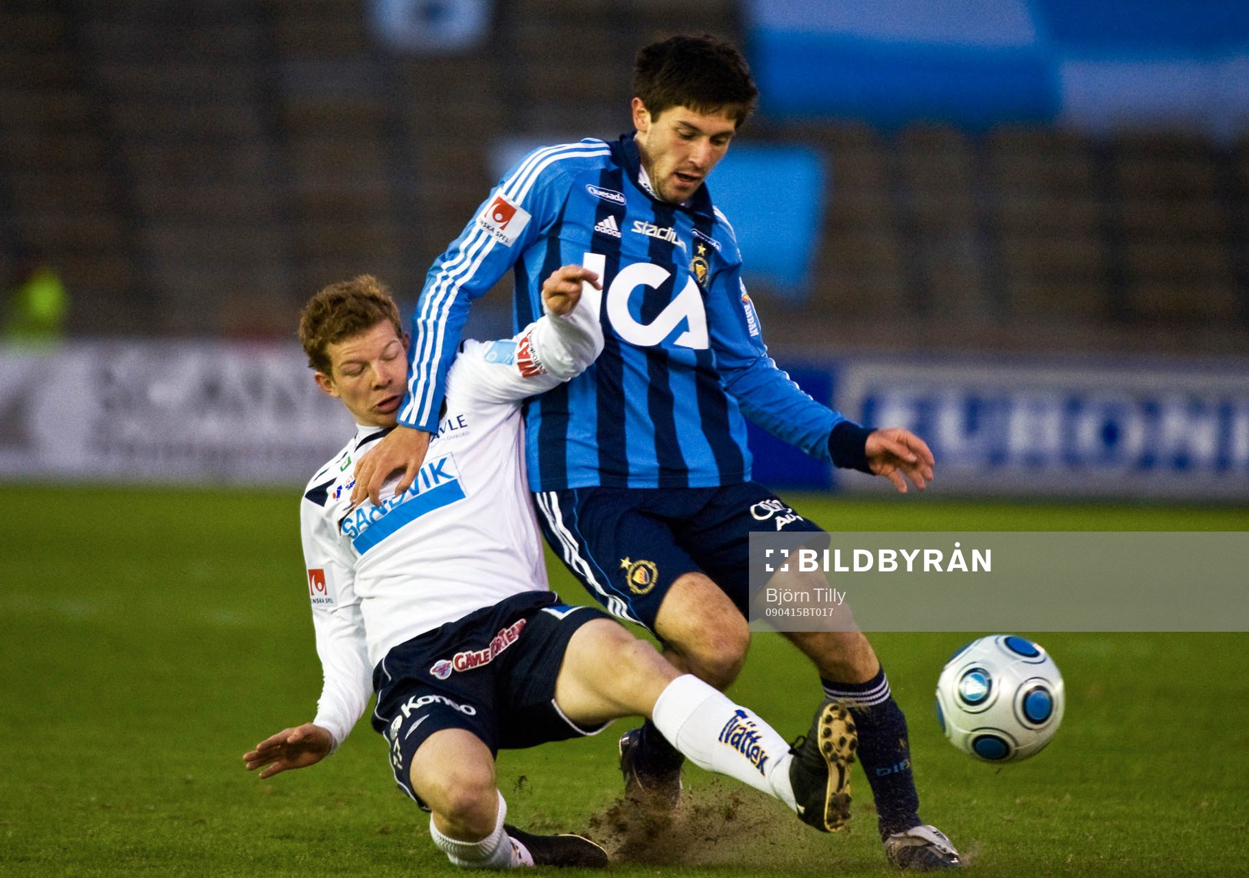 Jonas Lantto, Gefle och Hrvoje Milic, Djurgården