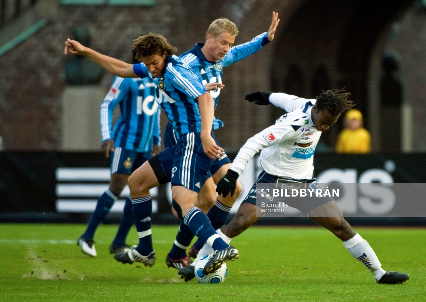 Mikael Dahlberg, Toni Kuivasto, Djurgården och Amadou