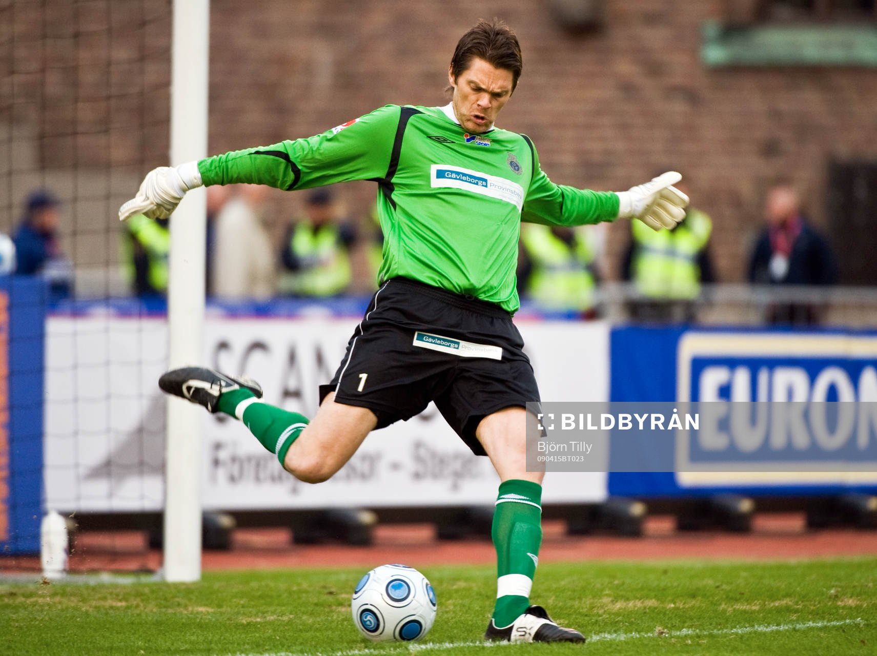 Mattias Hugosson, målvakt, Gefle