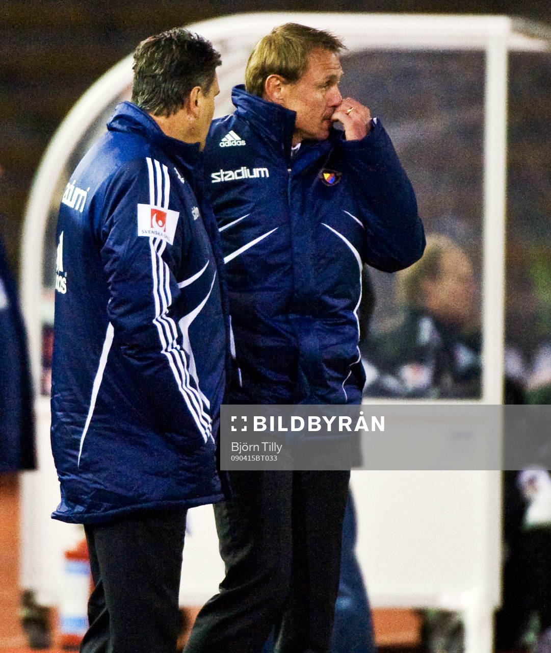 Zoran Lukic, tränare och Andreé Jeglertz, tränare