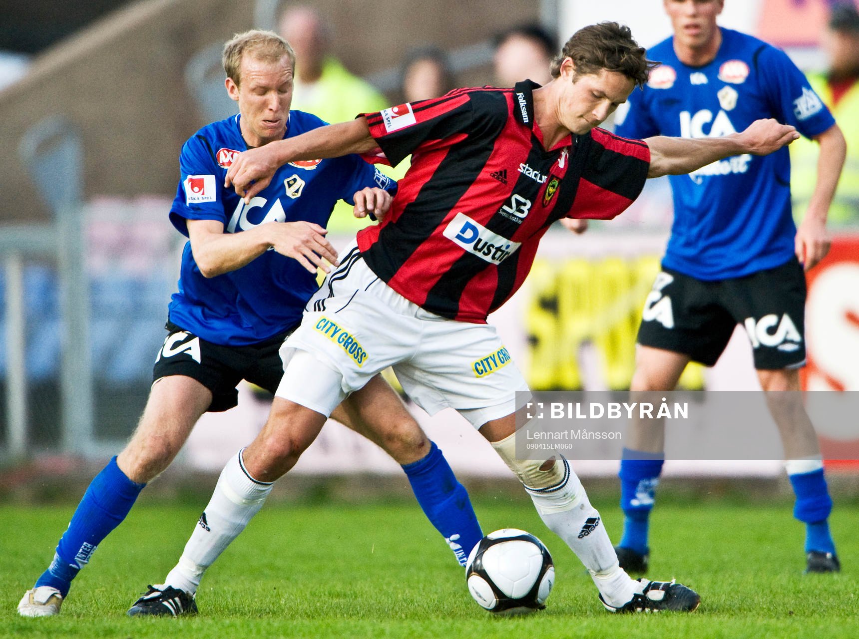 Andreas Johansson, Halmstad och Philip Haglund,