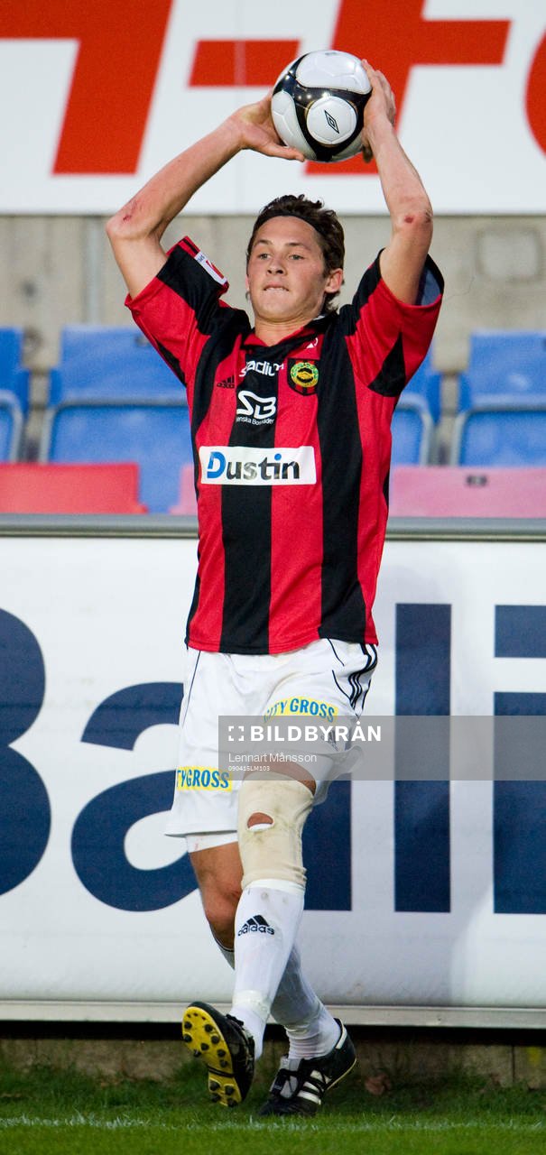 Philip Haglund, inkast som blir ett jättekast som blir