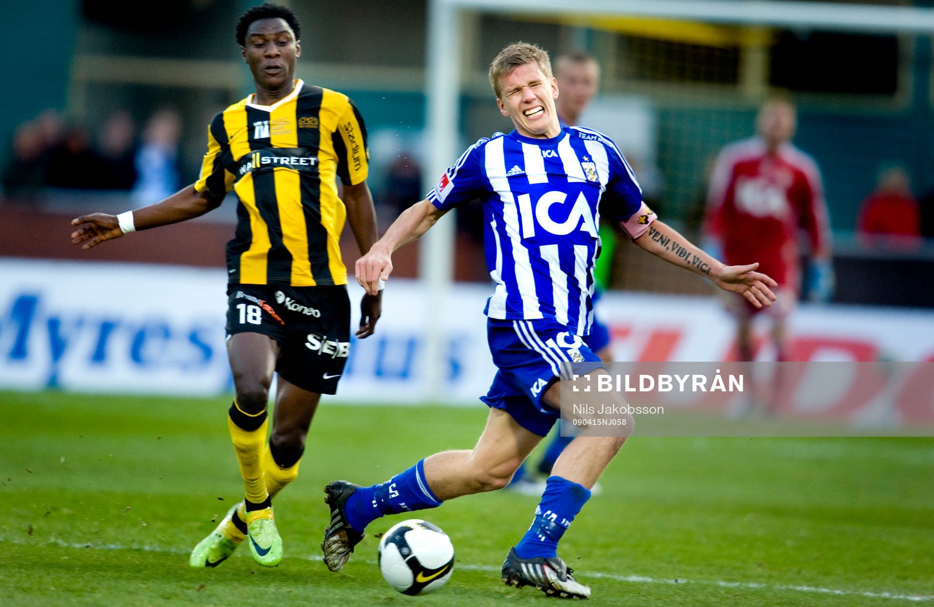 Dominic Chatto, Häcken, Pontus Wernbloom, IFK Göteborg