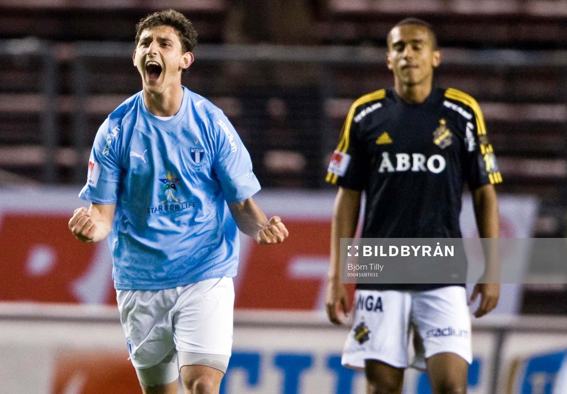 Agon Mehmeti, Malmö FF och Yussuf Saleh, AIK