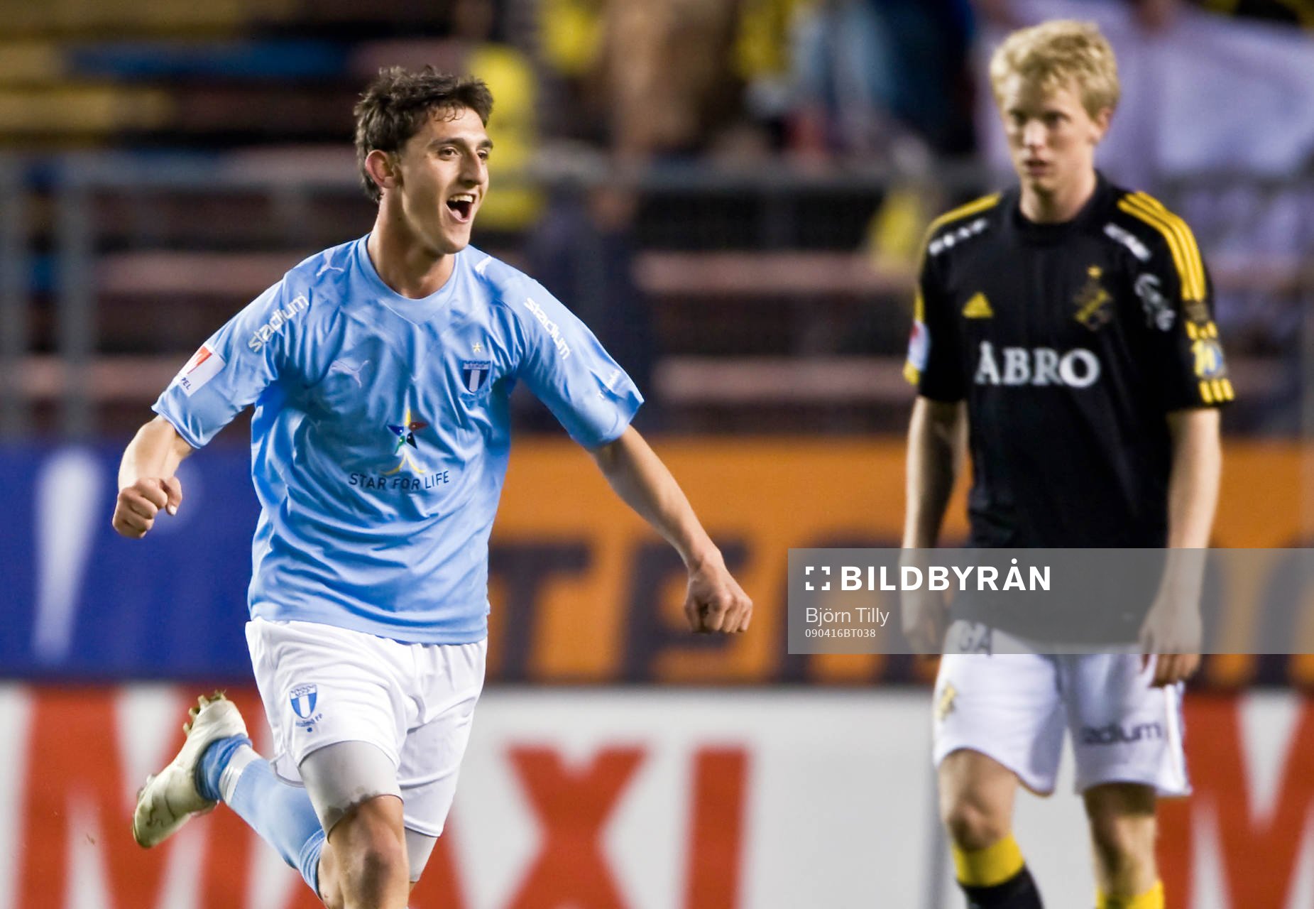 Agon Mehmeti, Malmö FF och Mikael Thorstensson, AIK