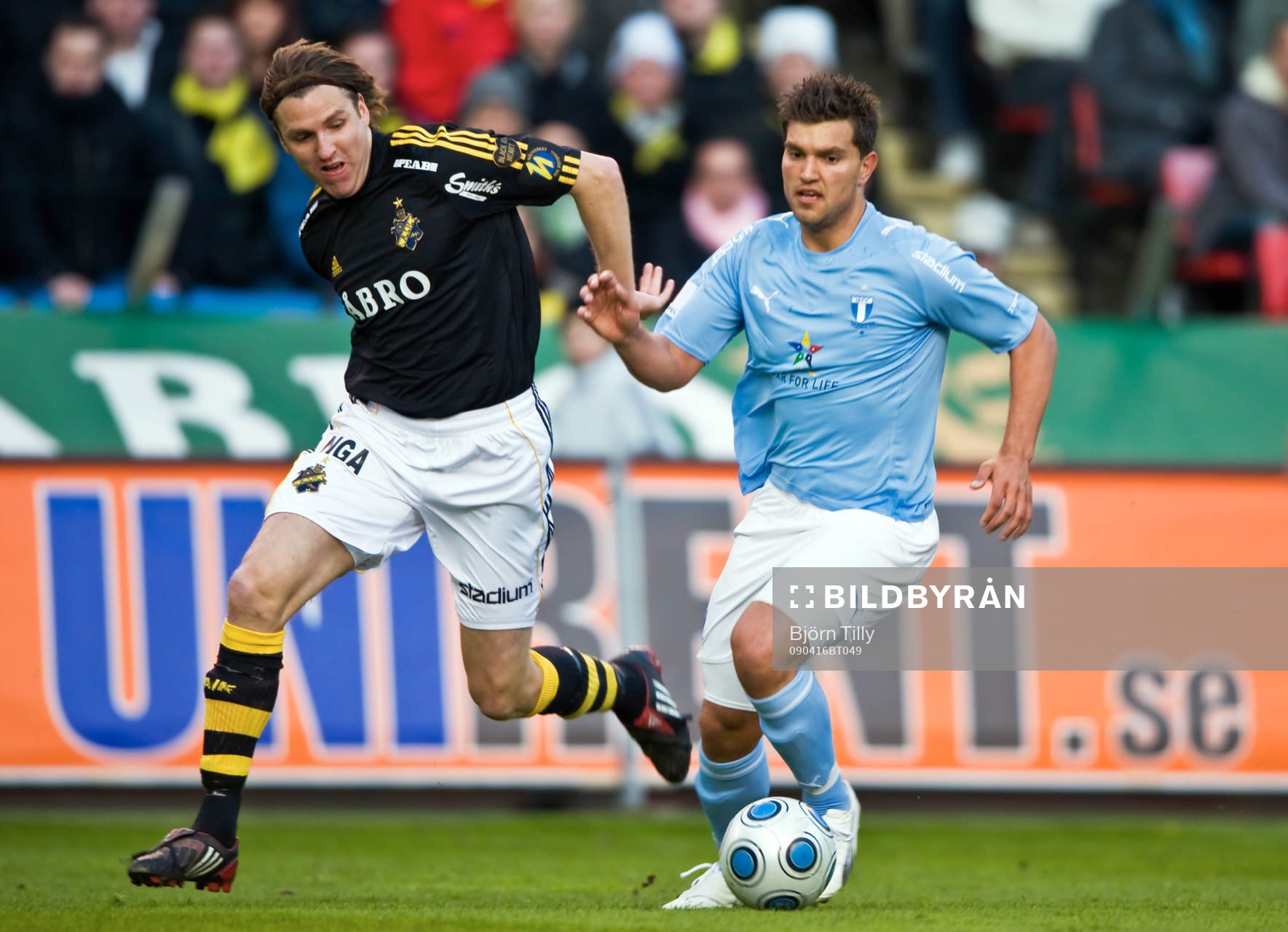 Nils-Eric Johansson, AIK och Labinot Harbuzi, Malmö FF
