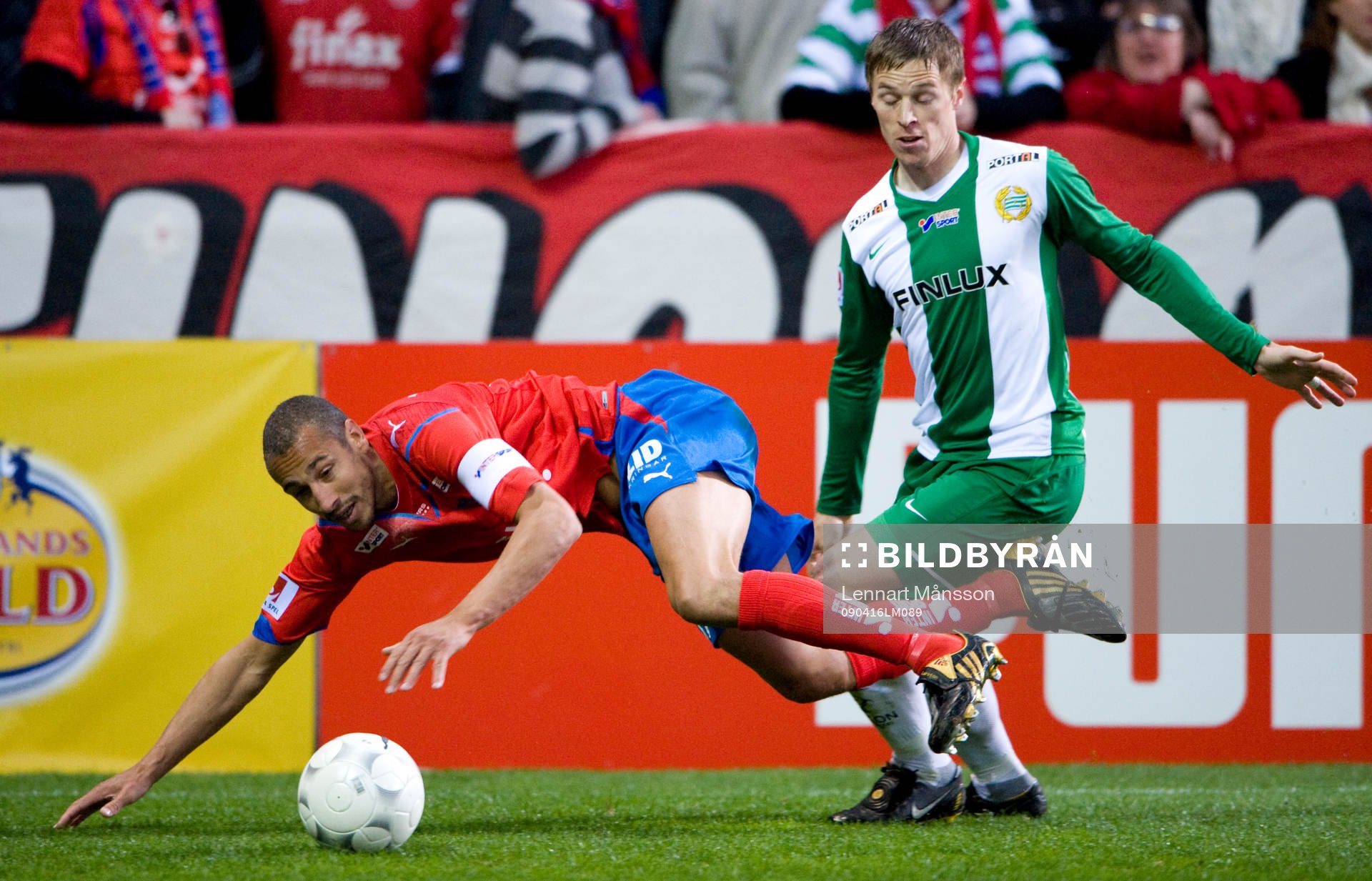 Henrik Larsson faller