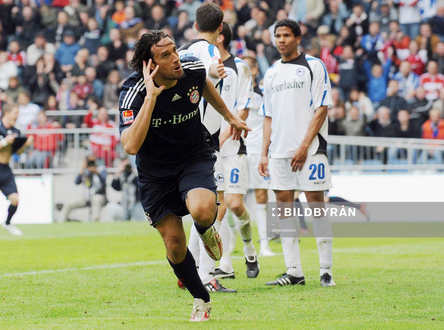 Fotboll, Bundesliga, tysk, Arminia Bielefeld - Bayern