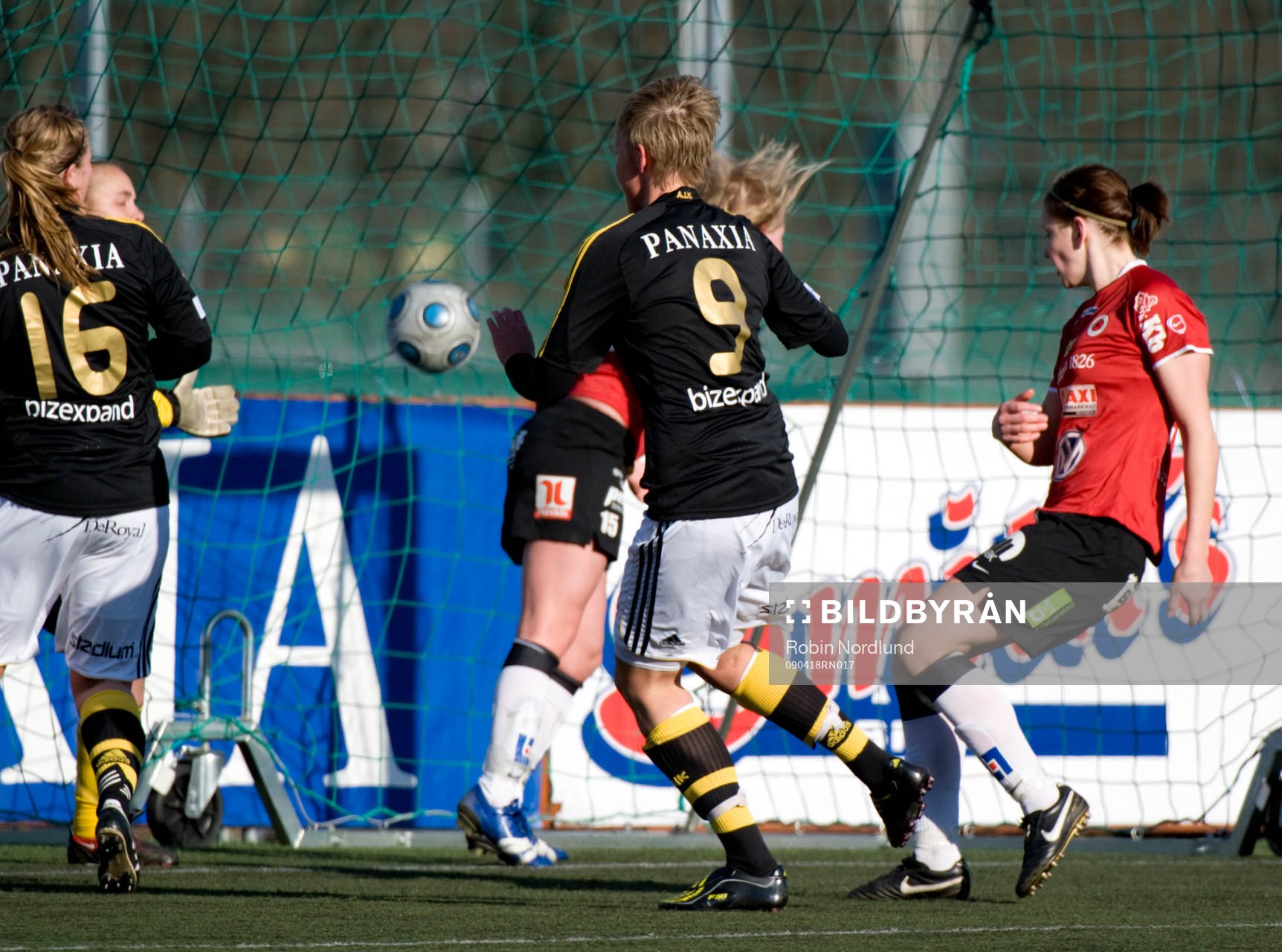Annica Sjölund, AIK gör 1-0