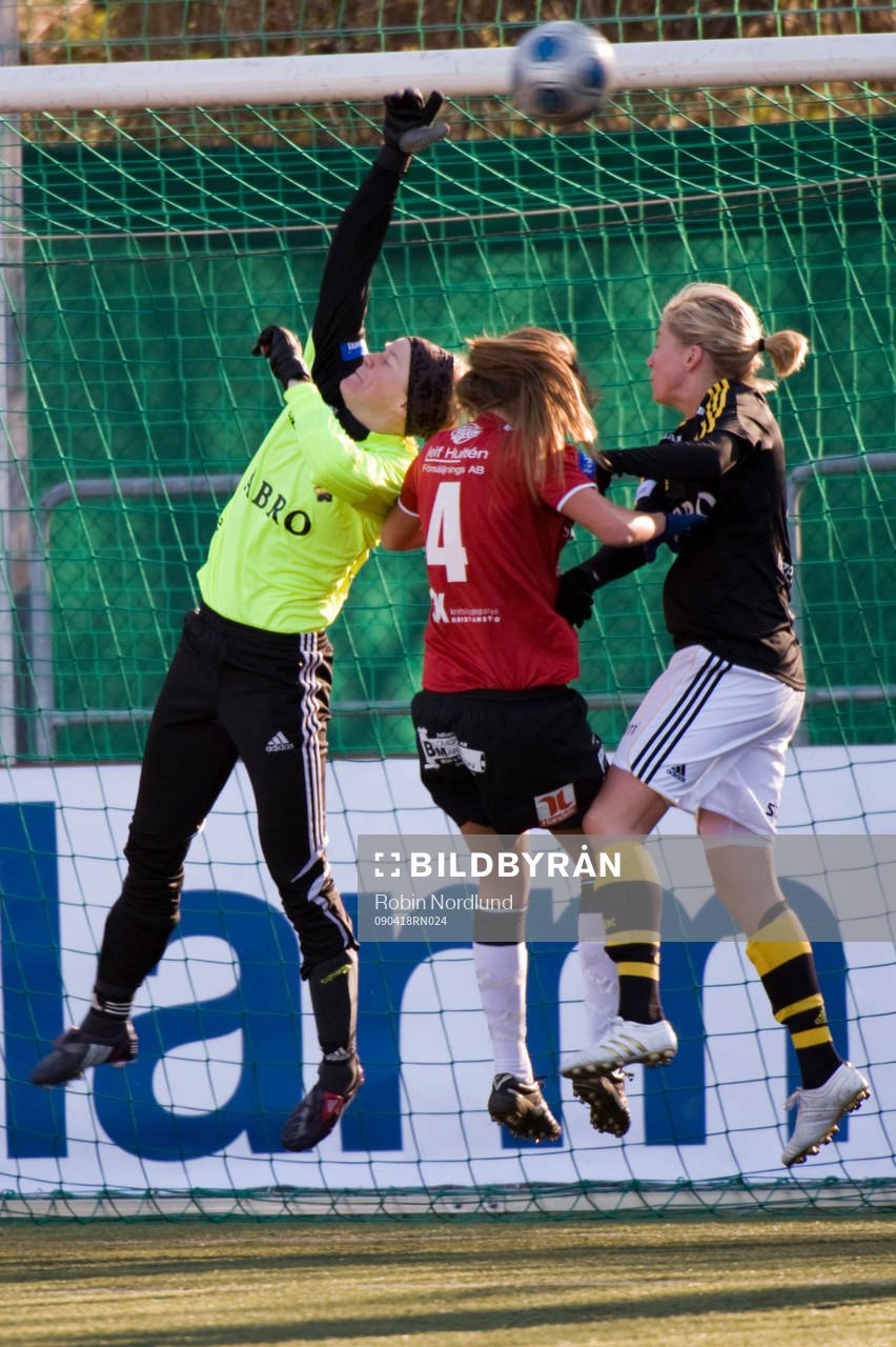Maja Åström, Målvakt AIK räddar