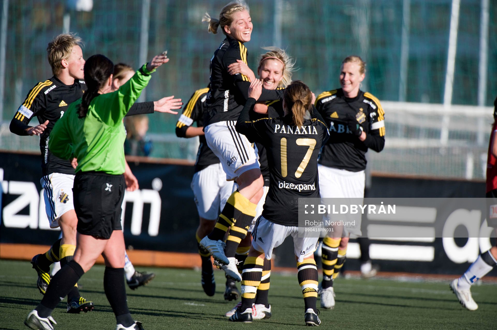 Linda Sembrant, AIK jubel