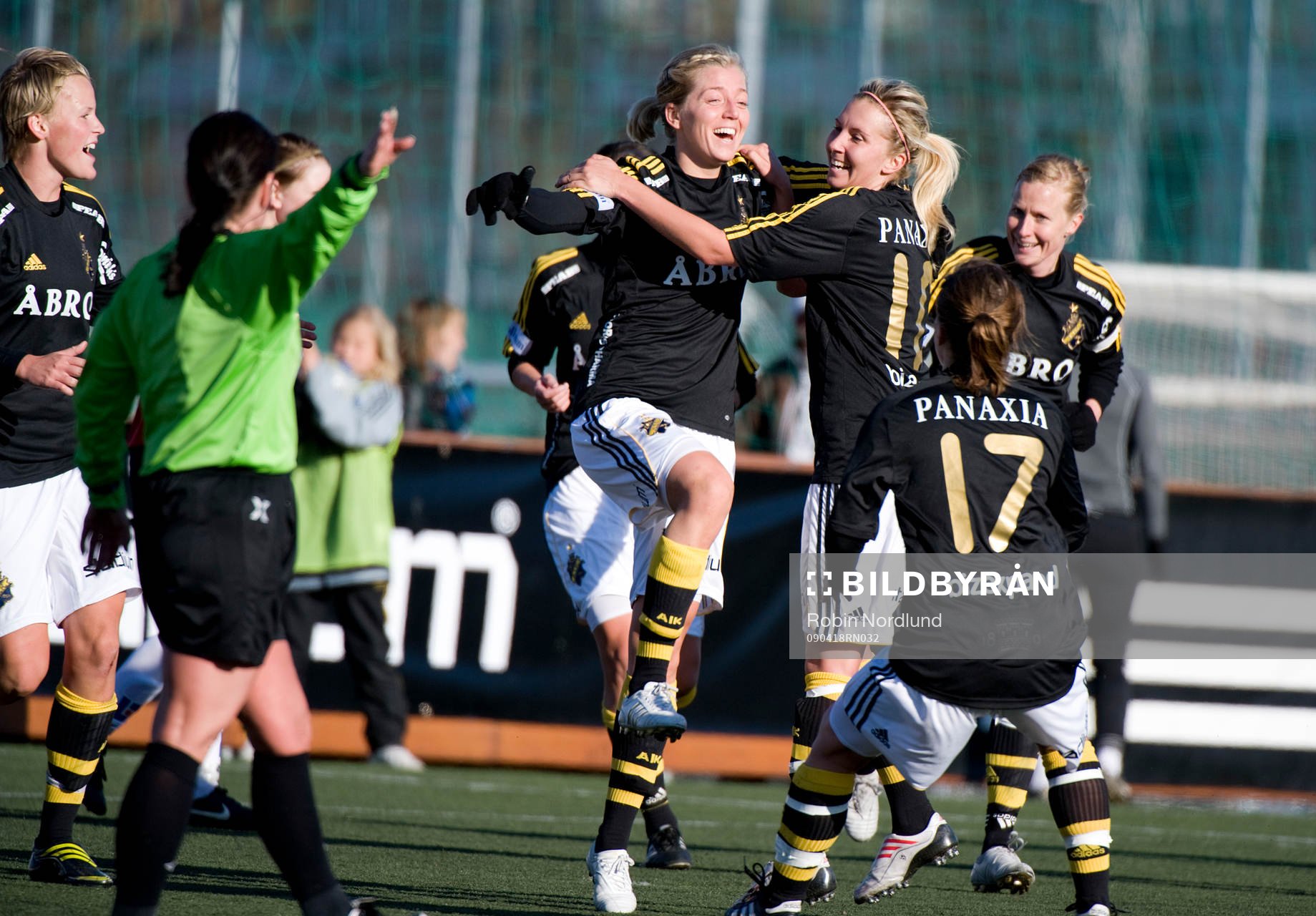 Linda Sembrant, AIK jubel