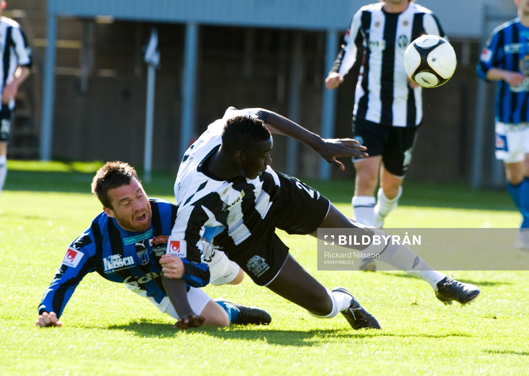 Petter Österberg, Sirius och Alagie Sosseh, Landskrona.