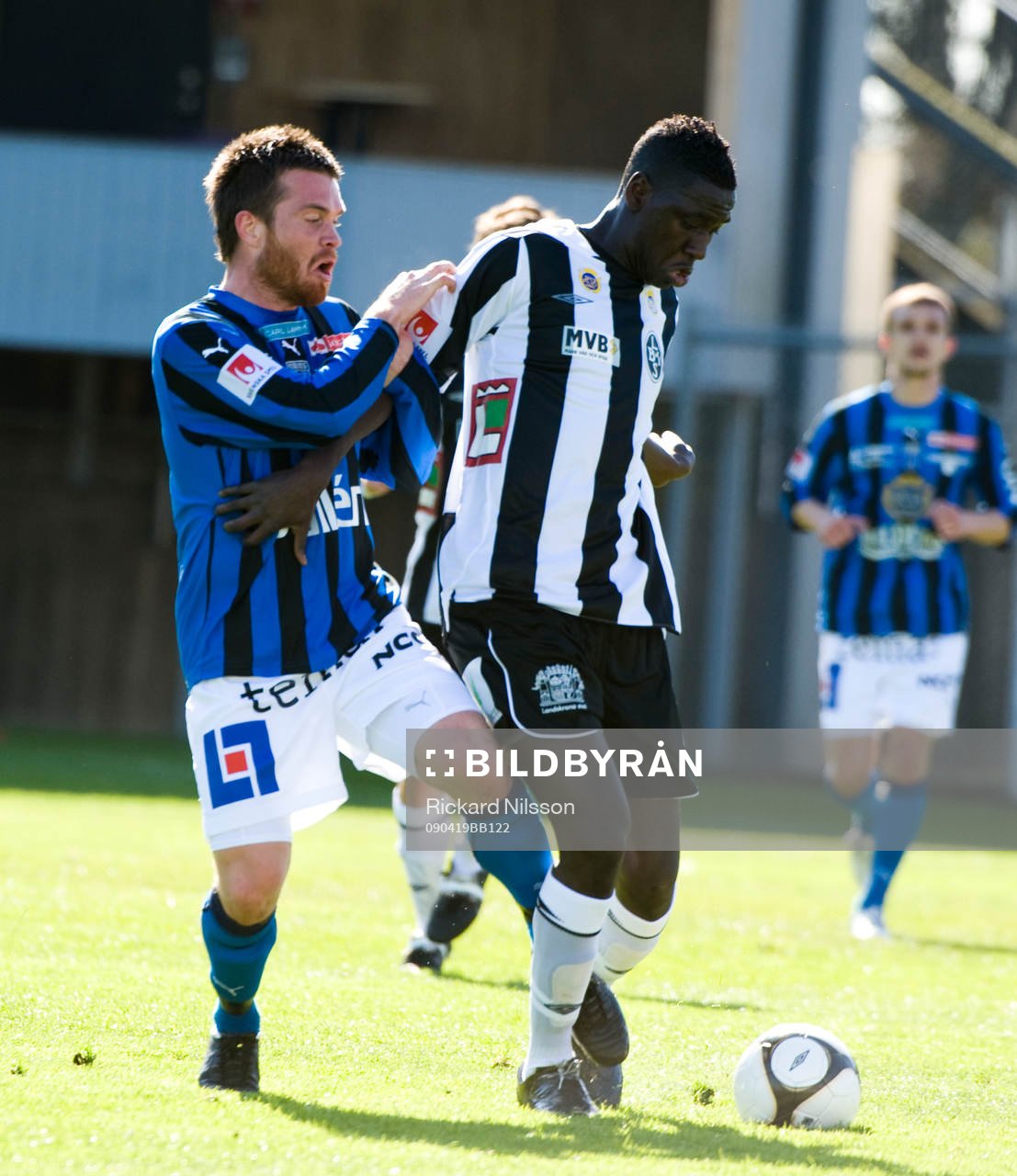  Petter Österberg, Sirius och Alagie Sosseh, Landskrona.