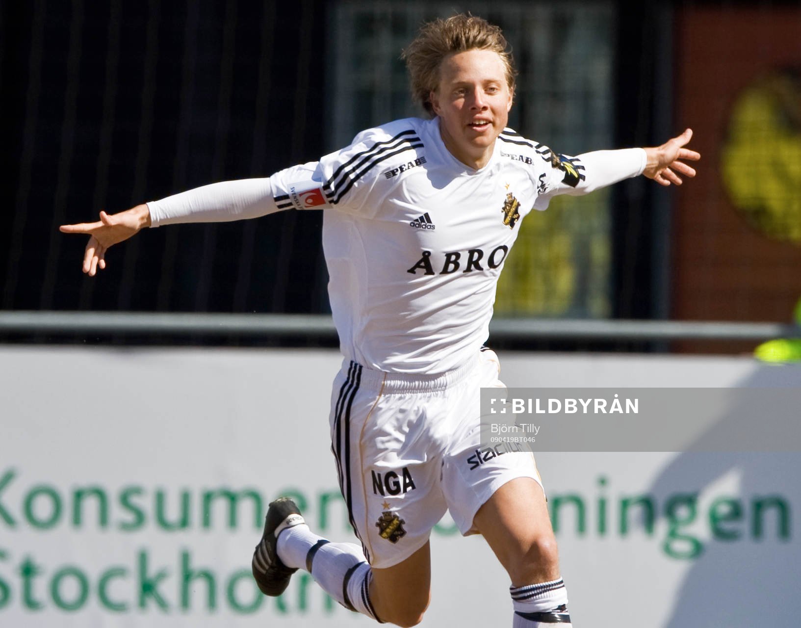 Viktor Lundberg, jubel