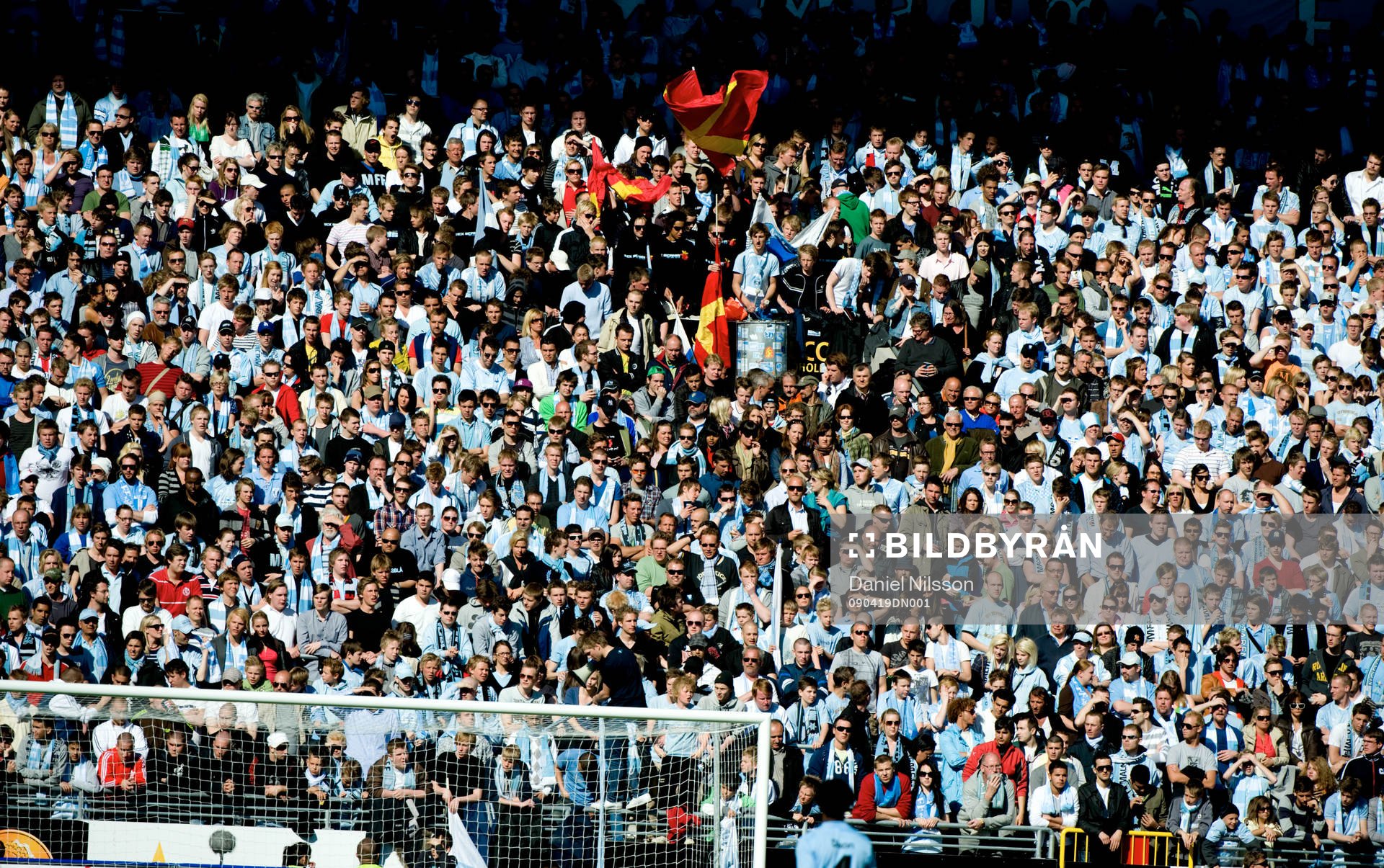 Fotboll, Allsvenskan, Publik, ståplats, Malmö FF, läktare