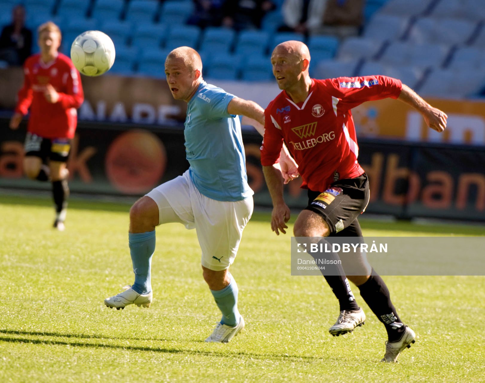 Daniel Larsson, Malmö och Mattias Thylander, Trelleborg