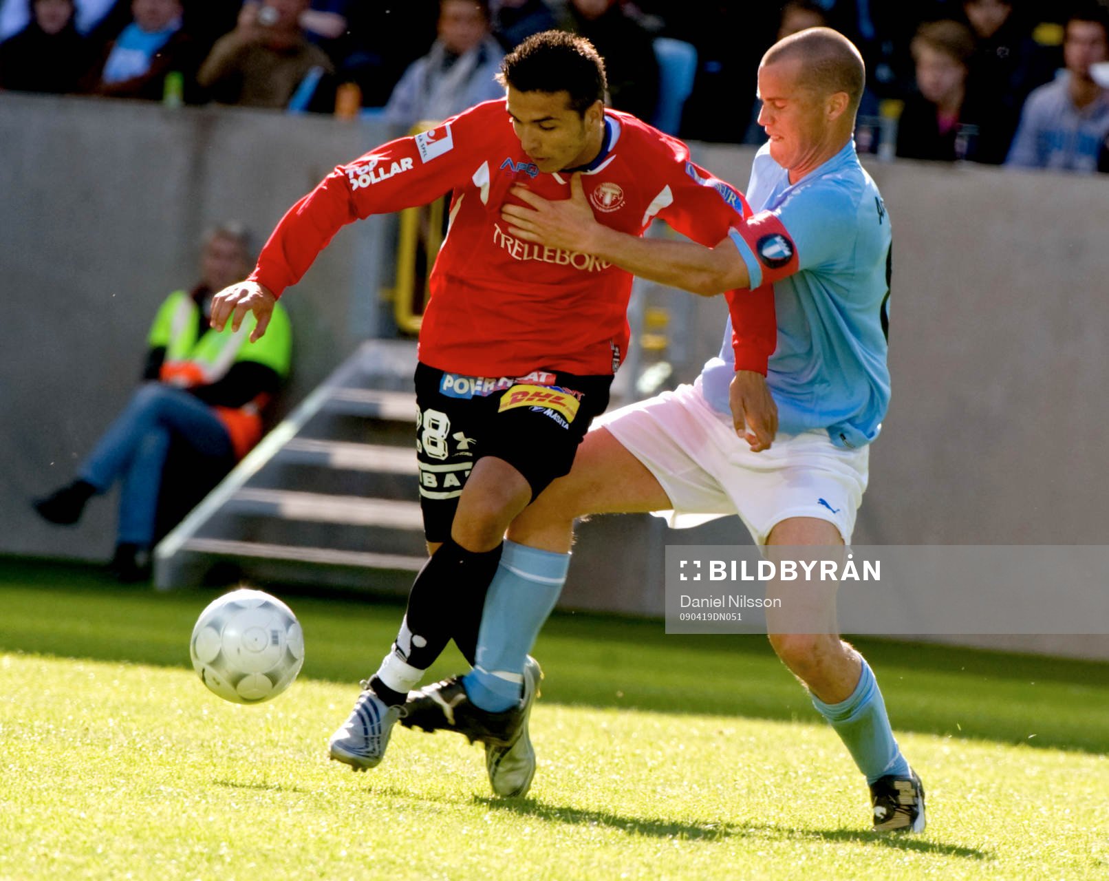 Daniel Andersson, Malmö och Fisnik Shala, Trelleborg