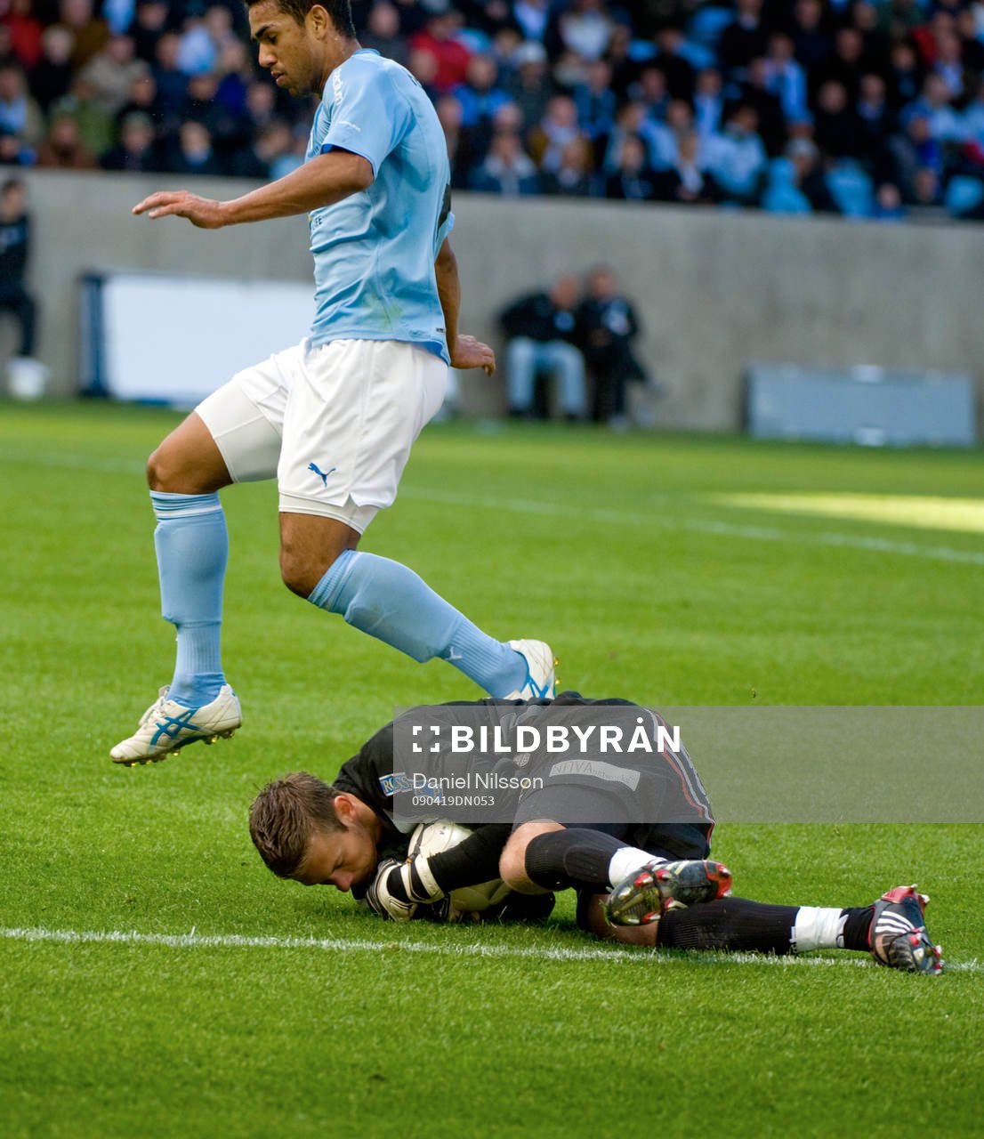 Wilton Figueiredo, Malmö och Viktor Norling, målvakt,