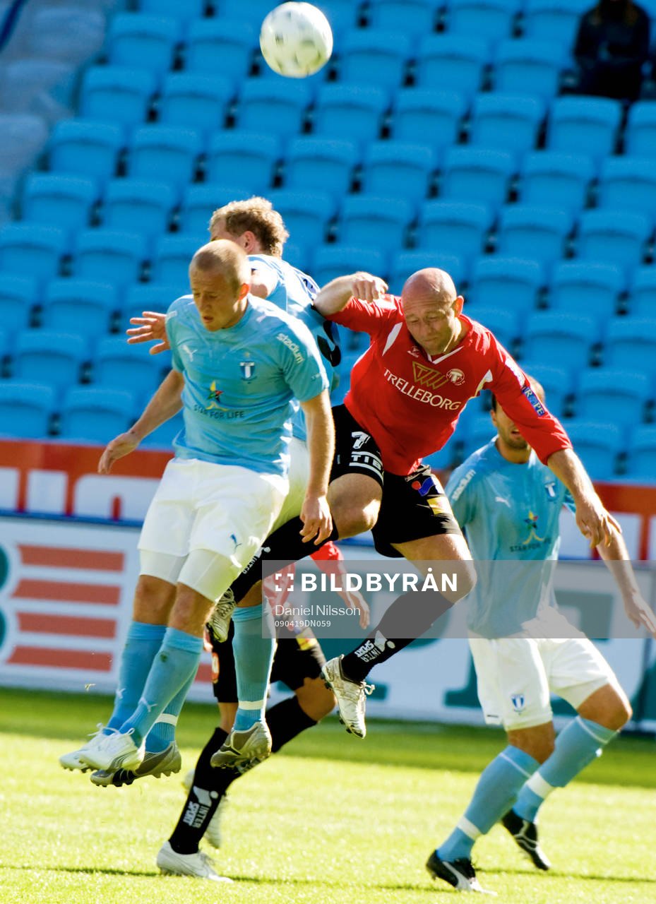 Daniel Larsson, Malmö och Mattias Thylander, Trelleborg