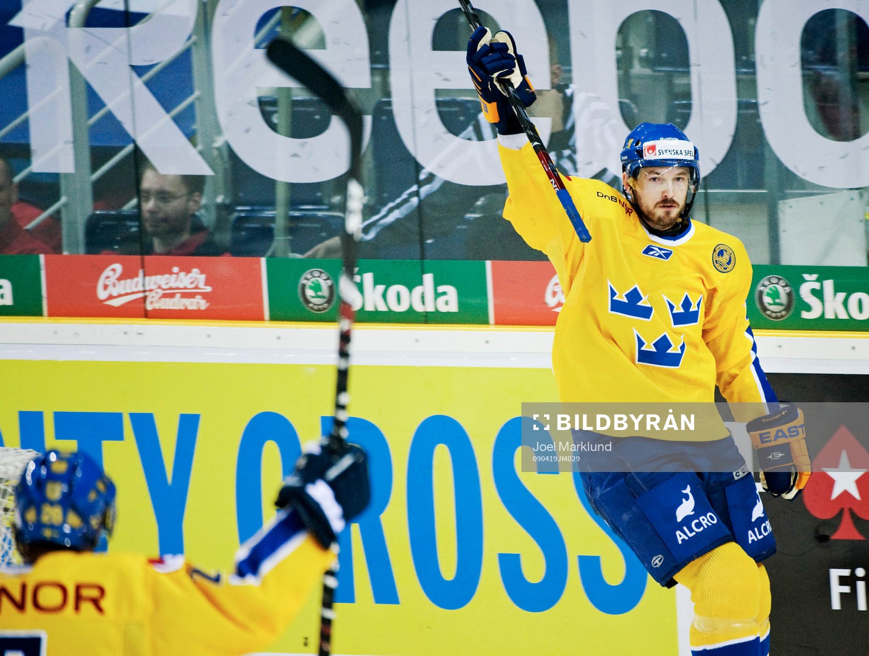 Niklas Persson, Sverige, jubel
