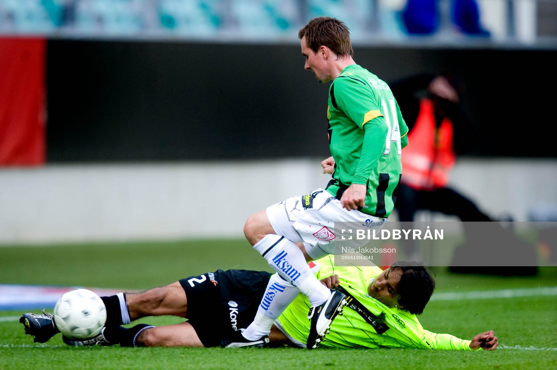 Johan Lind, Häcken, Daniel Nicklasson, GAIS