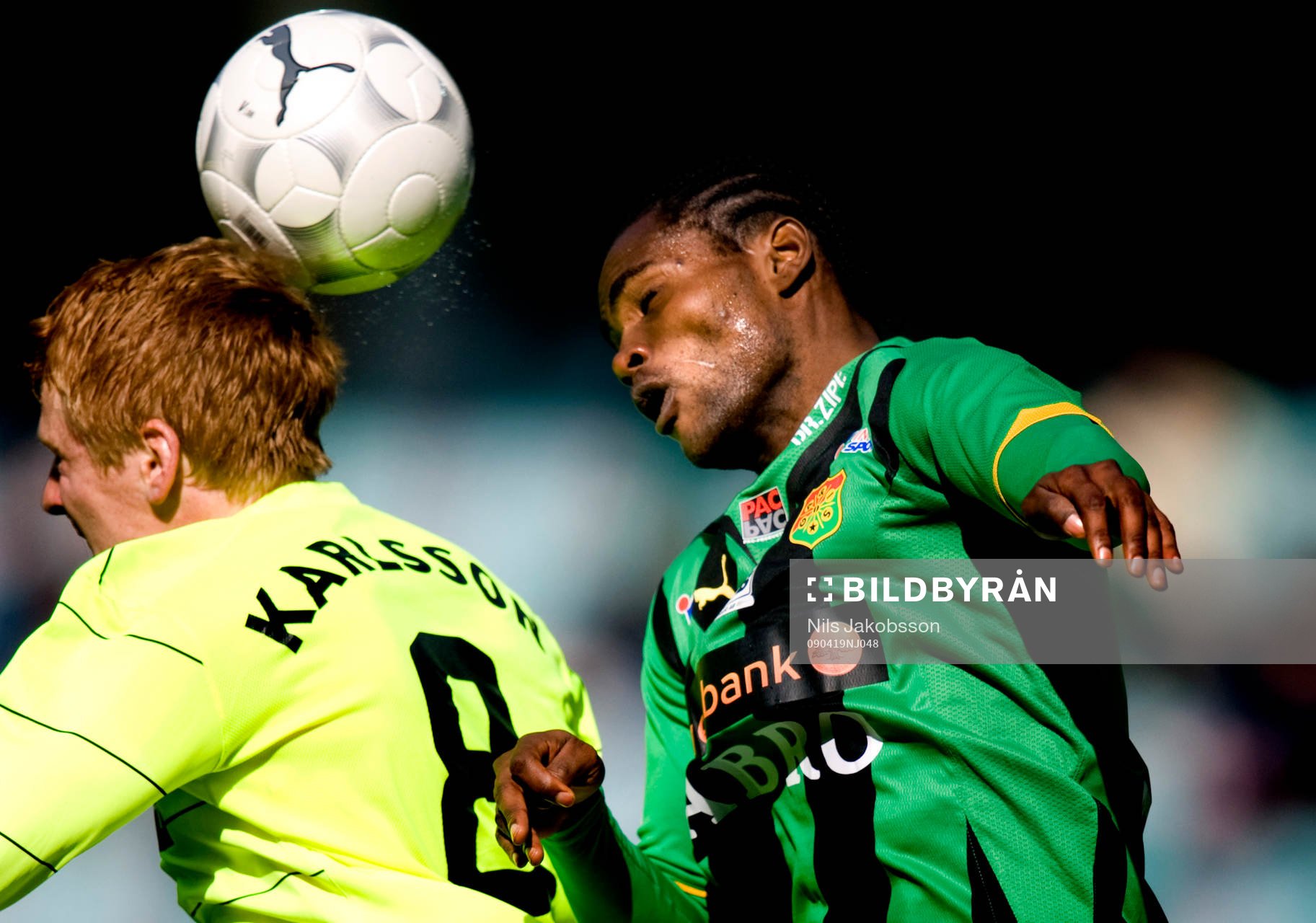 Josef Karlsson, Häcken, Richard Ntomba Ekunde, GAIS
