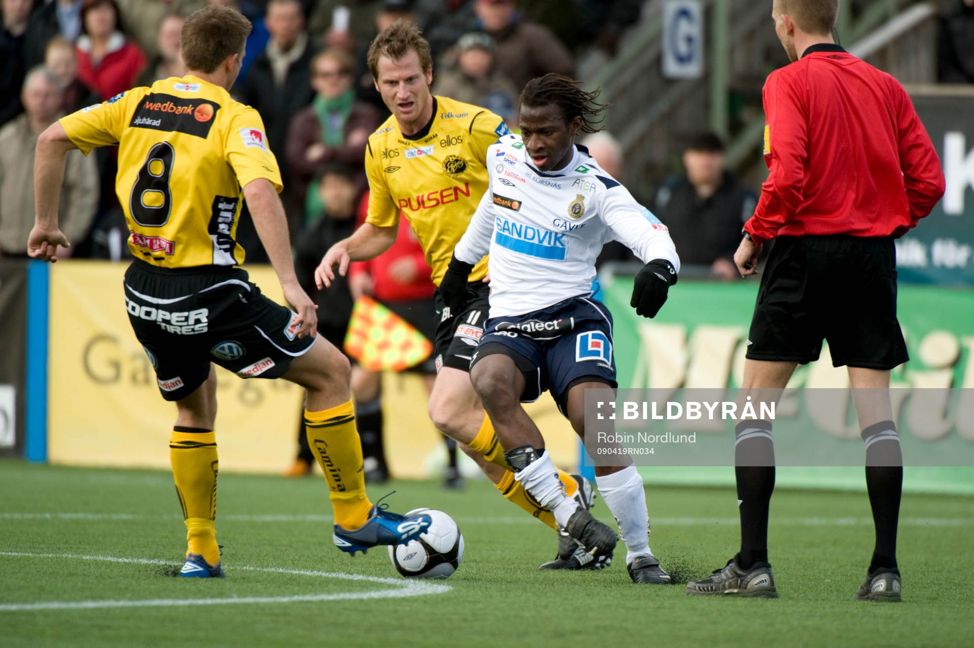 Amadou Jawo, Gefle mot Anders Svensson, Elfsborg