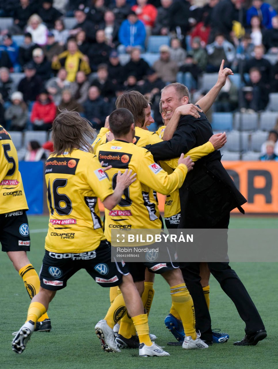 Magnus Haglund, Tränare Elfsborg jubel