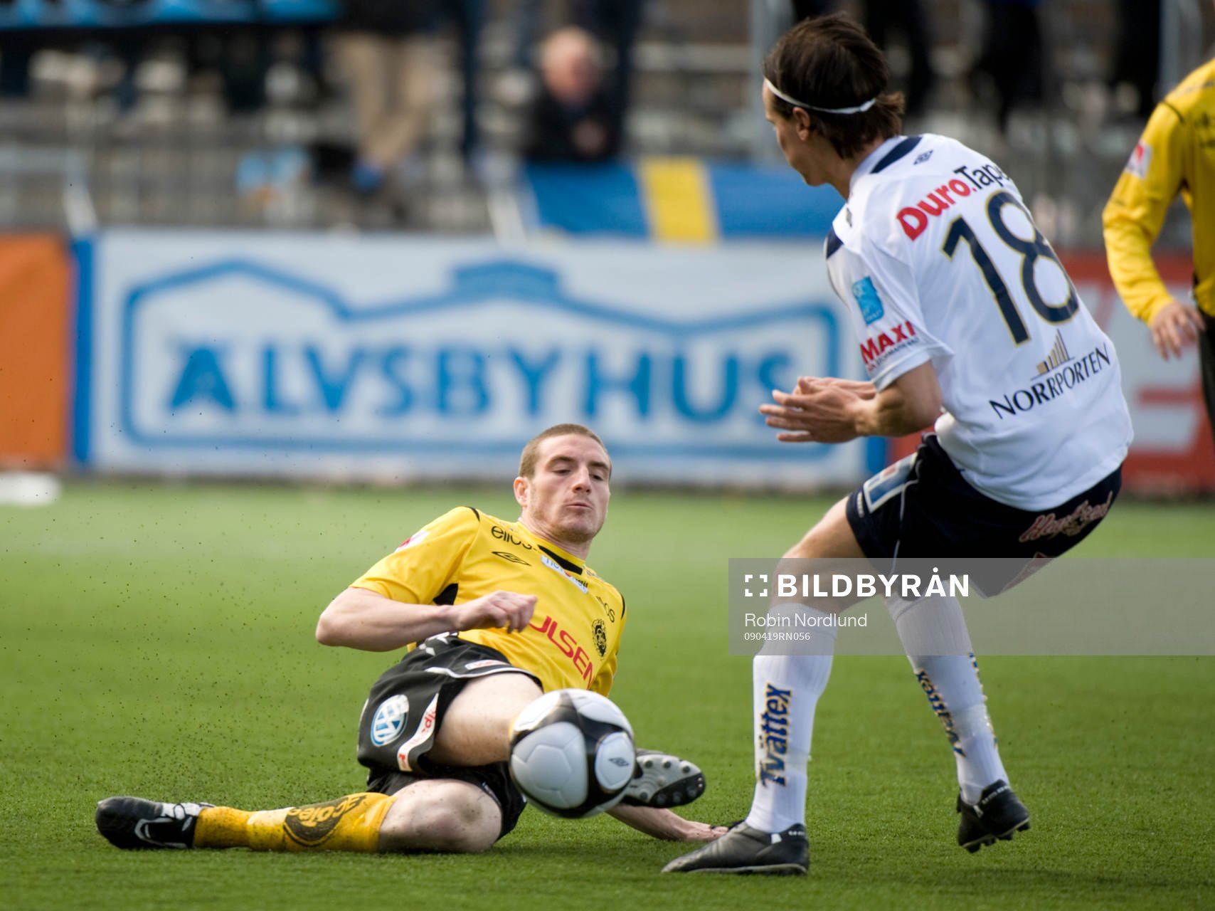 James Keene, Elfsborg mot Andreas Dahlén, Gefle