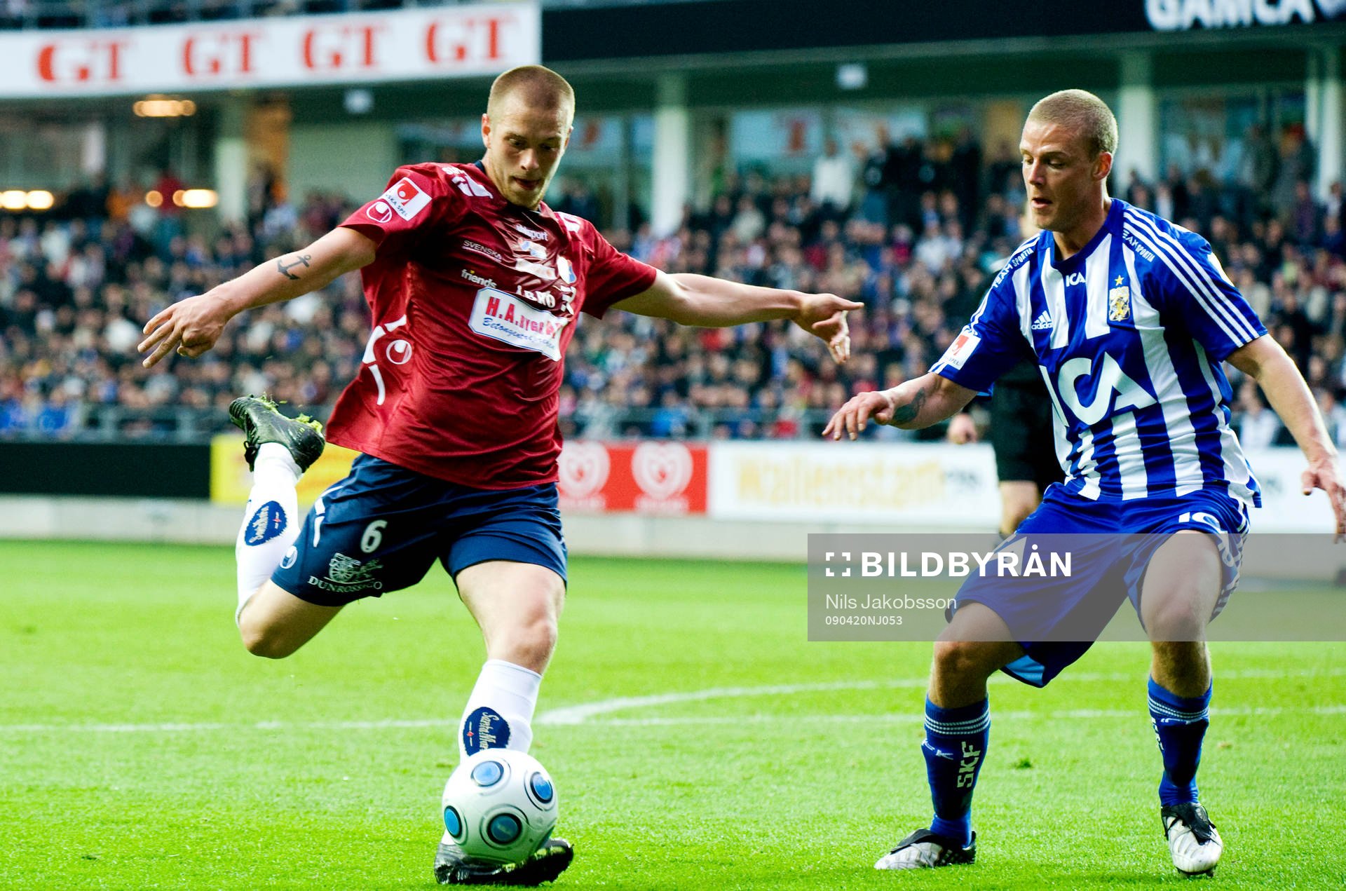 Alexander Mellqvist, Örgryte. Ragnar Sigurdsson, IFK