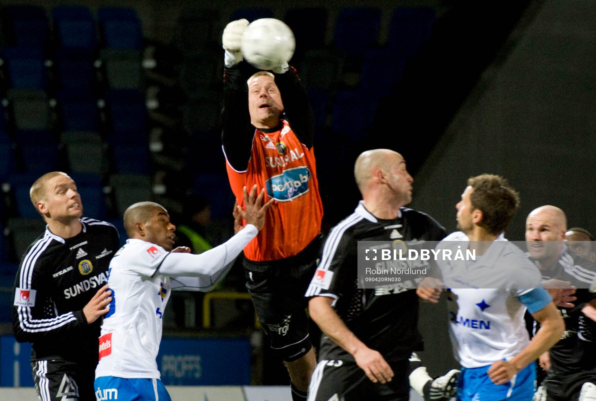 Fredrik Sundfors, Målvakt Sundsvall