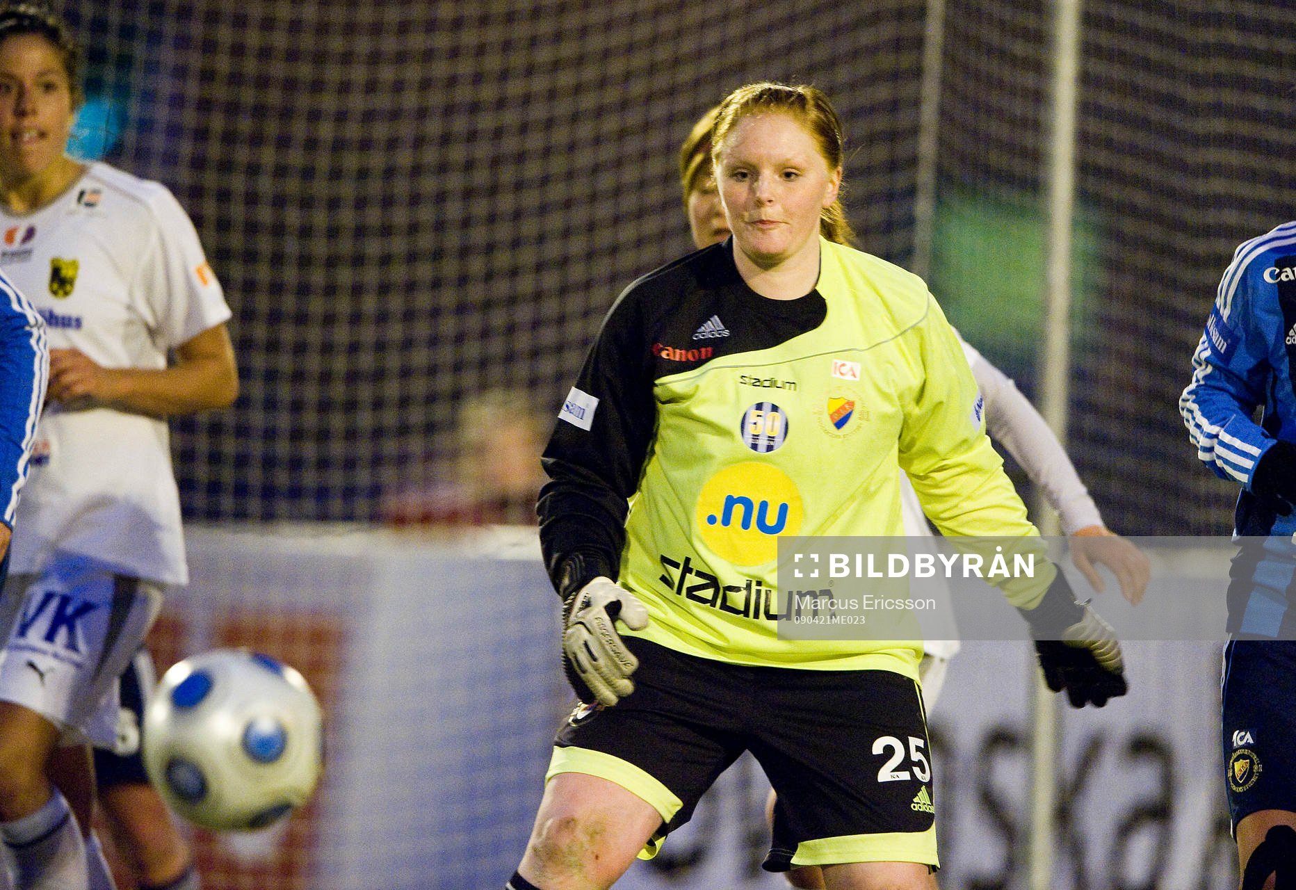 Sofia Åhman, målvakt Djurgården
