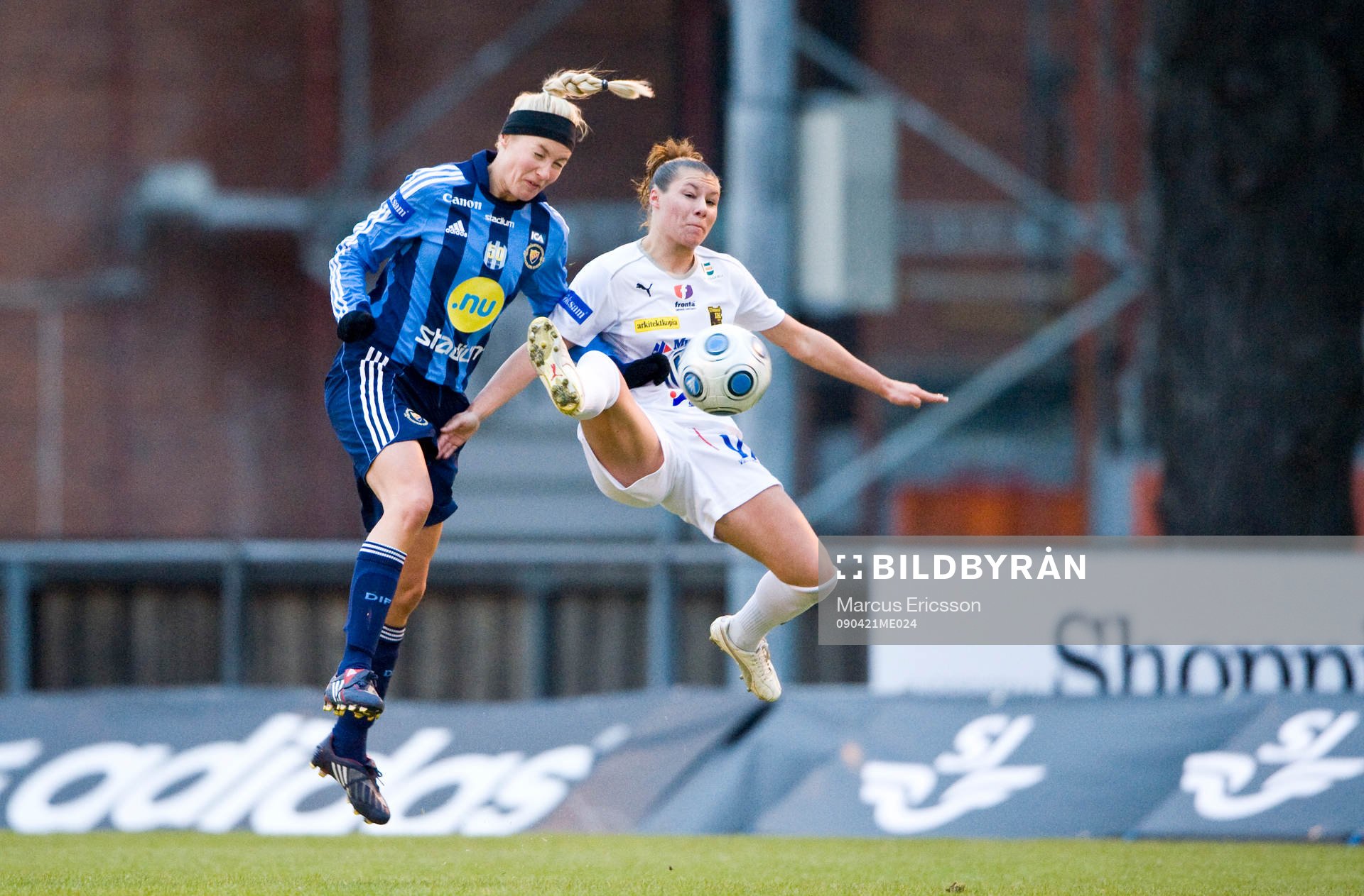 Marijke Callebaut, Djurgården och Ramona Bachmann, Umeå