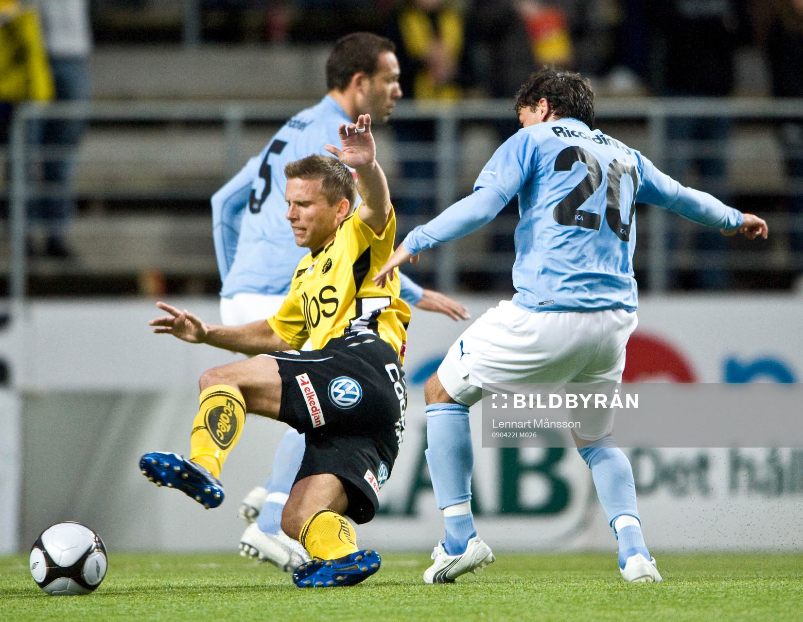 Anders Svensson, Elfsborg, faller