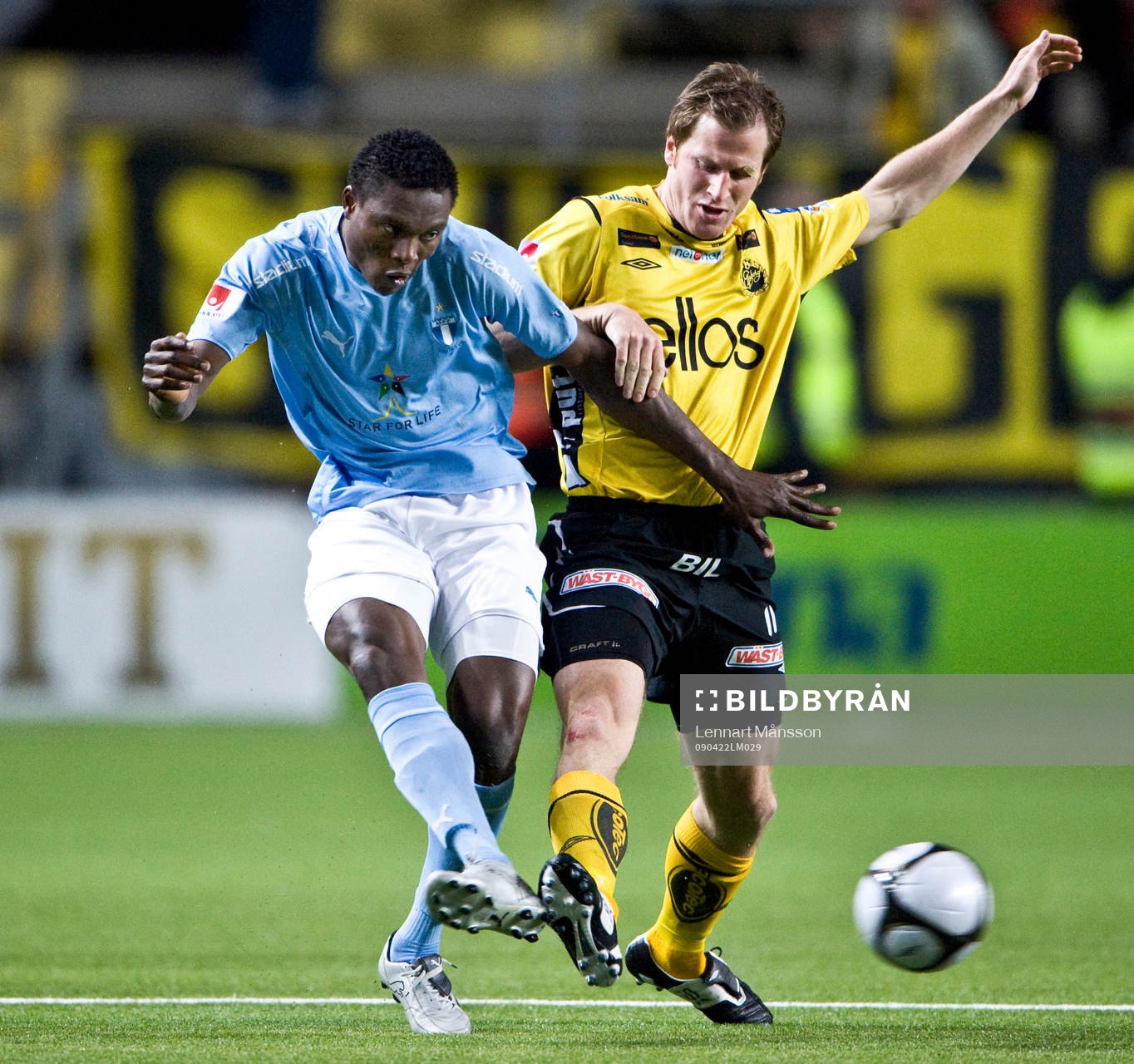 Edward Ofere, Malmö och Daniel Mobaeck, Elfsborg