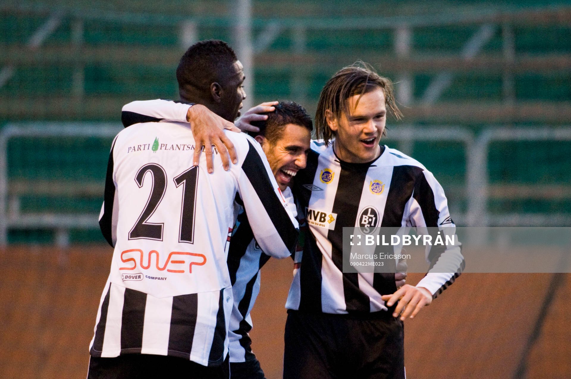 Renam Franca, Landskrona jubel med lagkamraterna