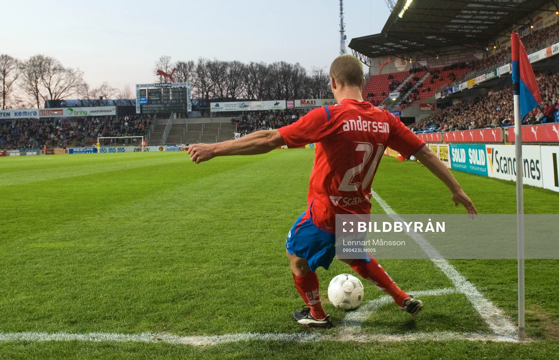 Christoffer Andersson, Helsingborg (Hörna)