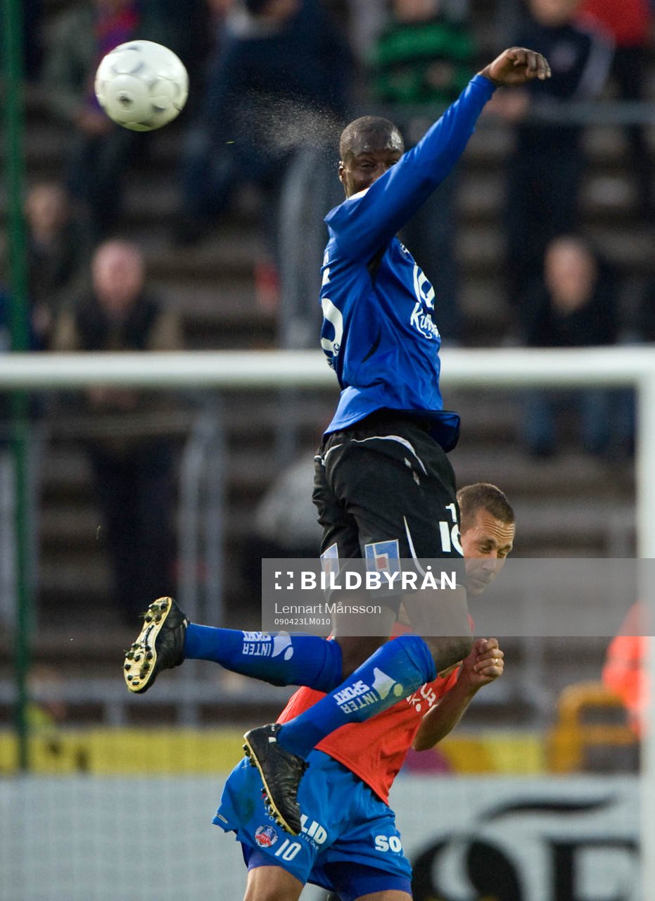 Joe Sise, Halmstad och Marcus Lantz, Helsingborg (Nick)