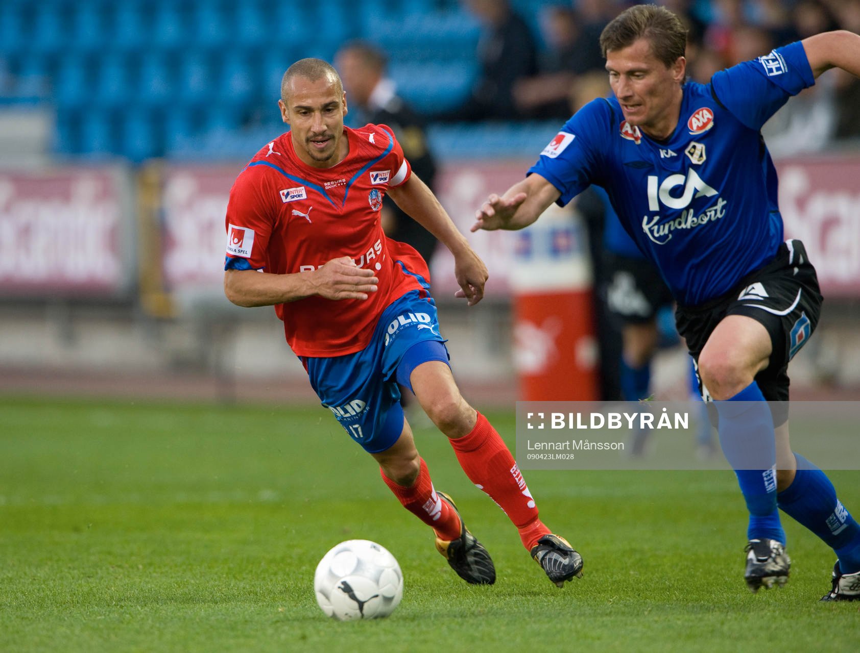Henrik Larsson, Helsingborg och Tomas Zvirgzdauskas,