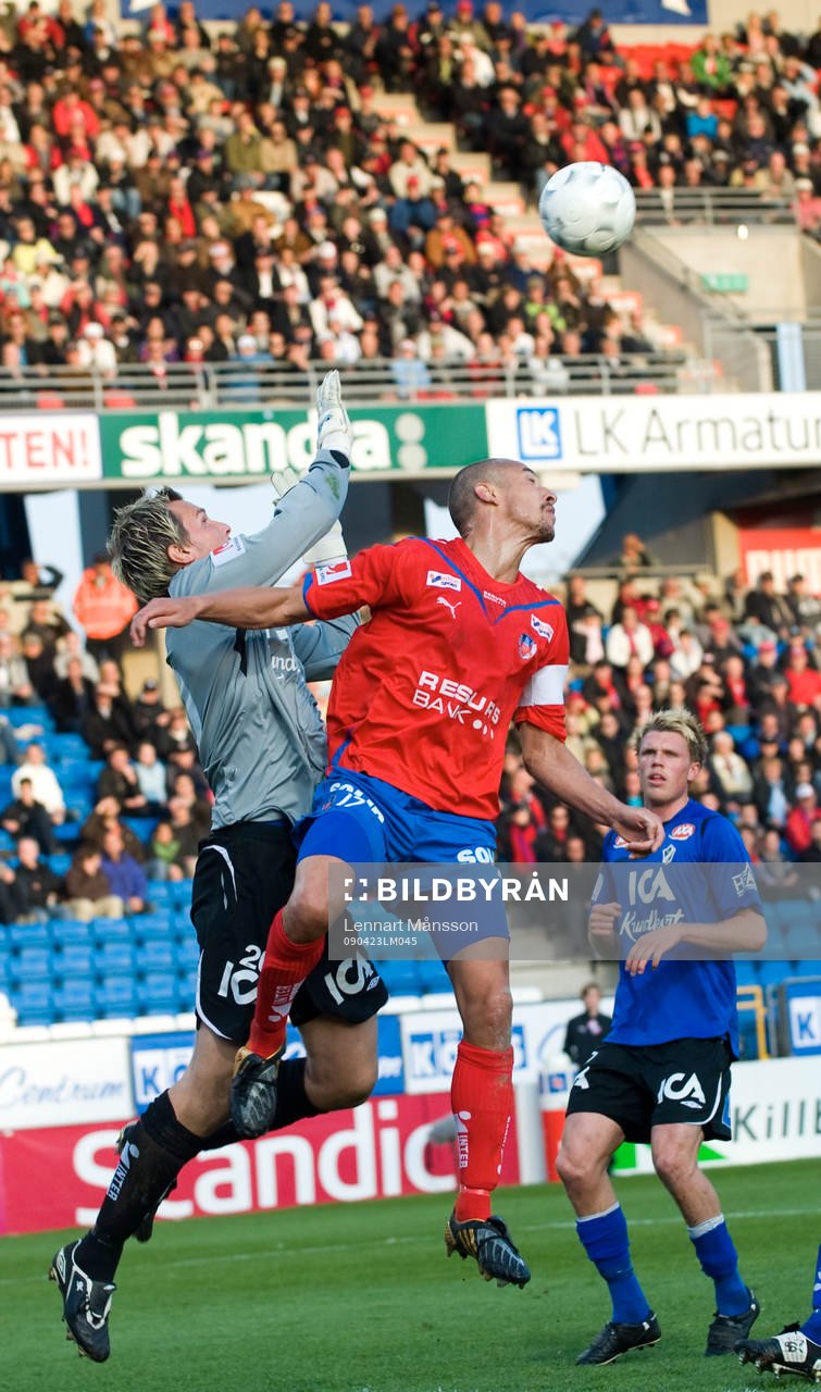 Henrik Larsson mot  Magnus Bahne