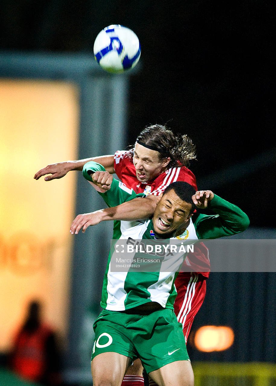 Mattias Bjärsmyr, IFK Göteborg, och Charlie Davies,
