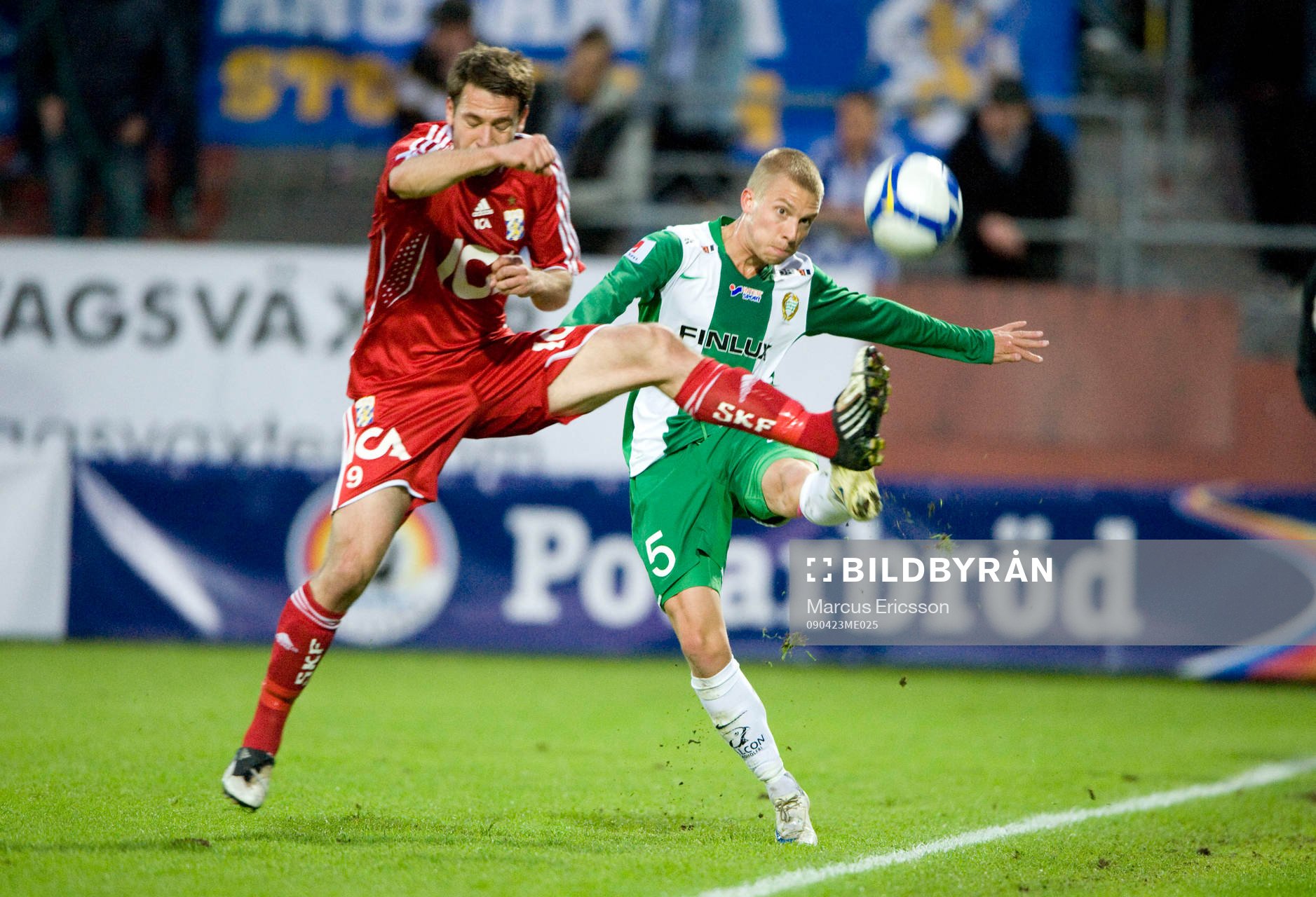 Stefan Selakovic, Göteborg och Emil Johansson, Hammarby