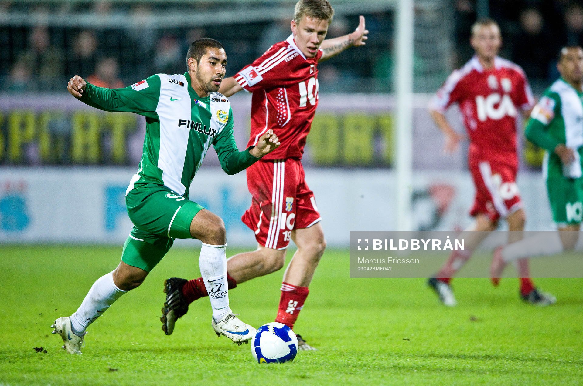 Sebastian Castro Tello, Hammarby och Pontus Wernblom,