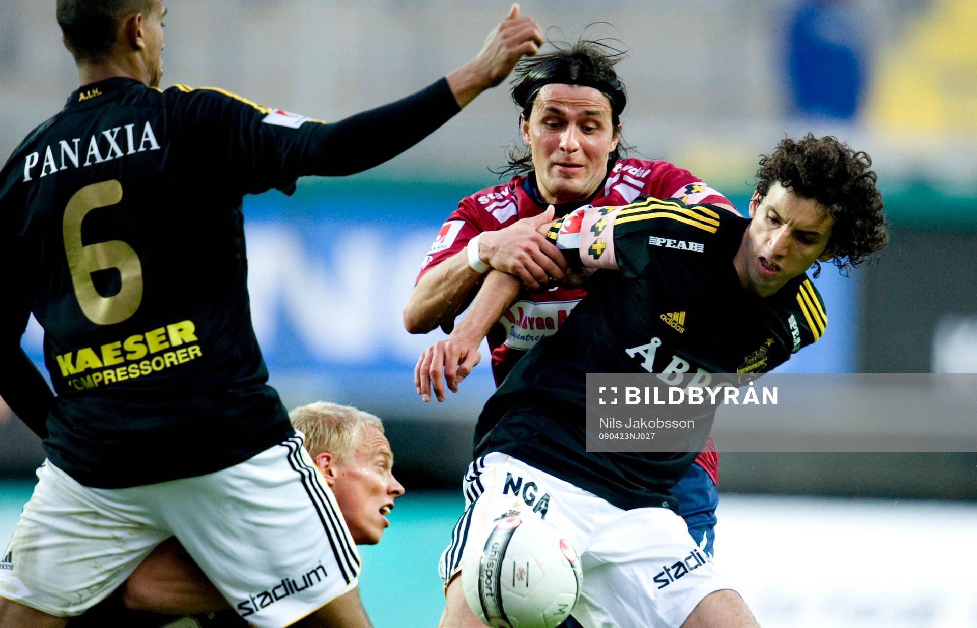 Walid Atta, Jorge Ortiz, AIK, Markus Anderberg, Pavel