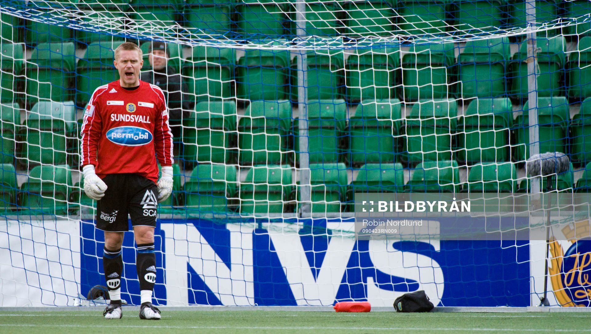 Fredrik Sundfors, Målvakt