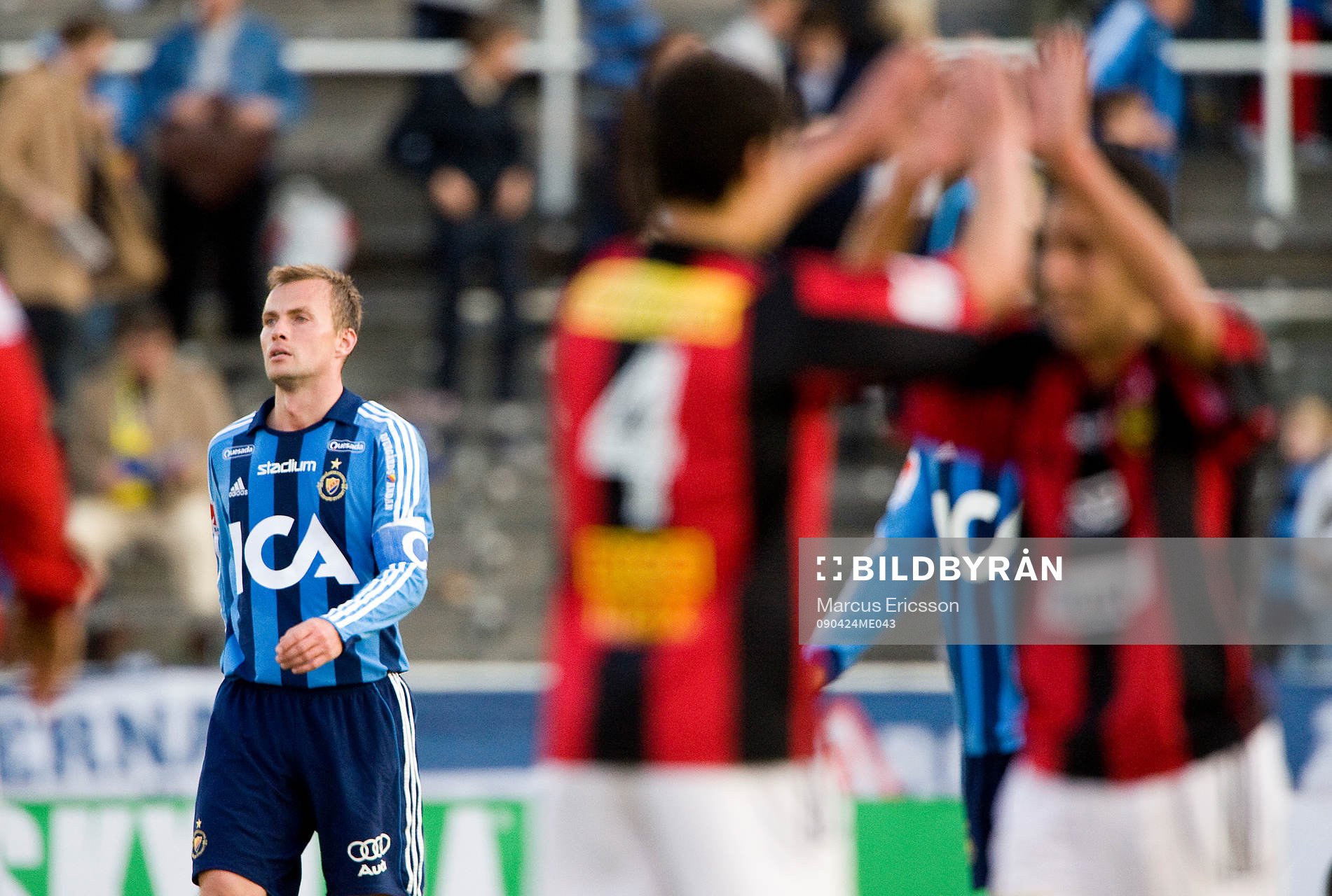 Markus Johannesson, Djurgården lämnar planen med