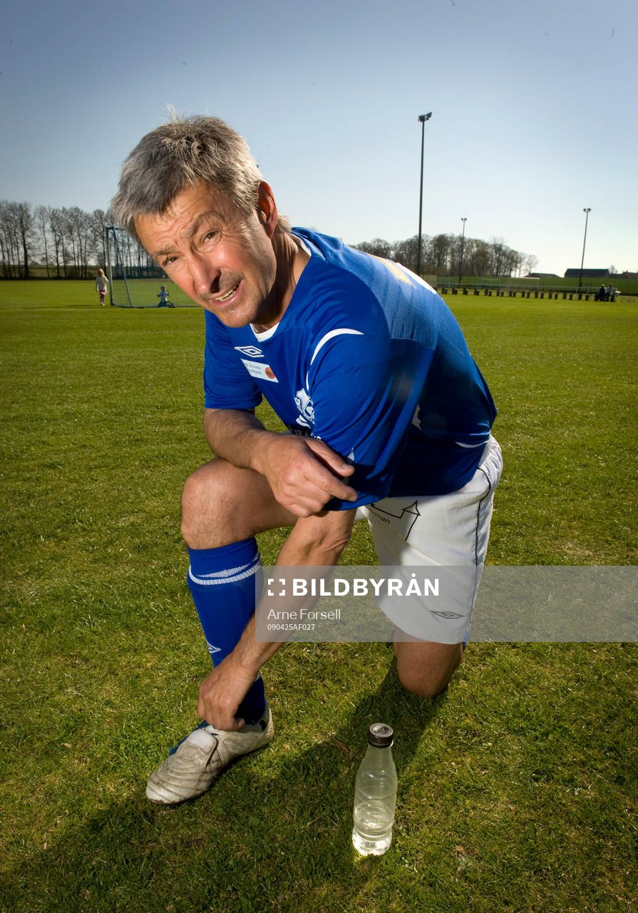 Lennart Nilsson, fotbollspelare som gjort över 1000 matcher