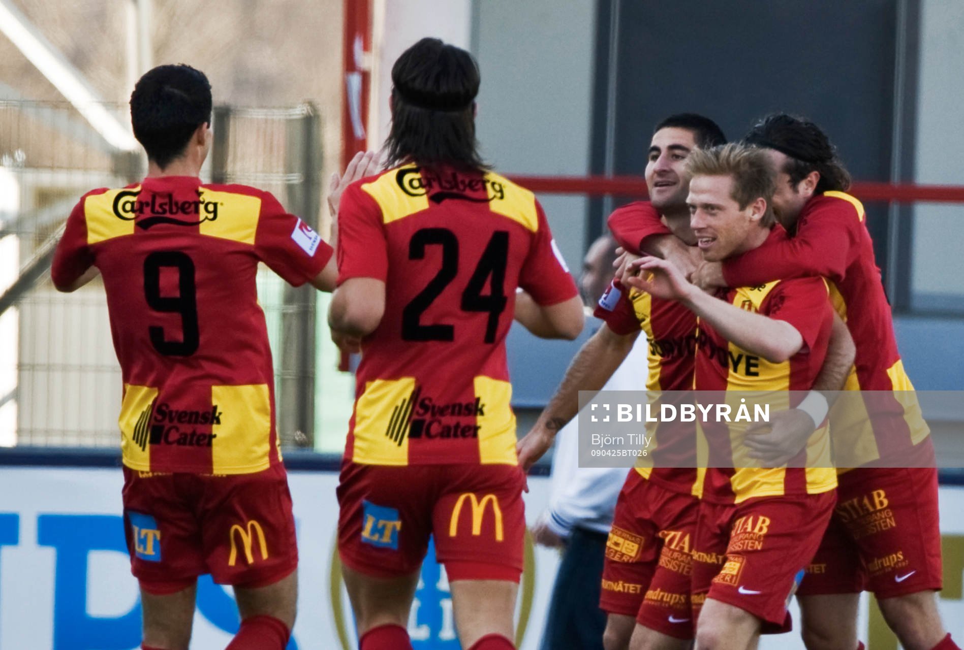  Joakim Hagernäs, jubel, glädje efter 1-0.