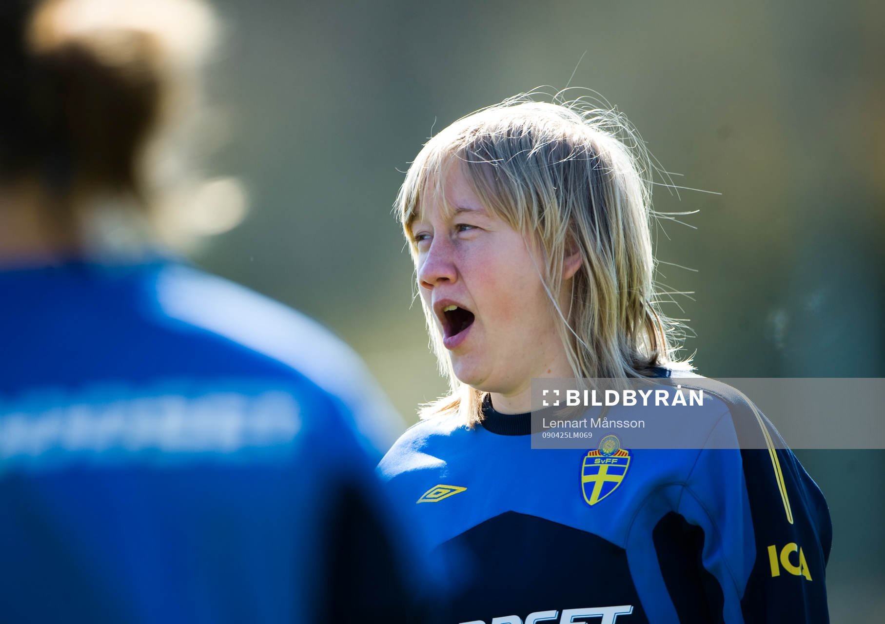 Sofie Persson var sömnig dagen